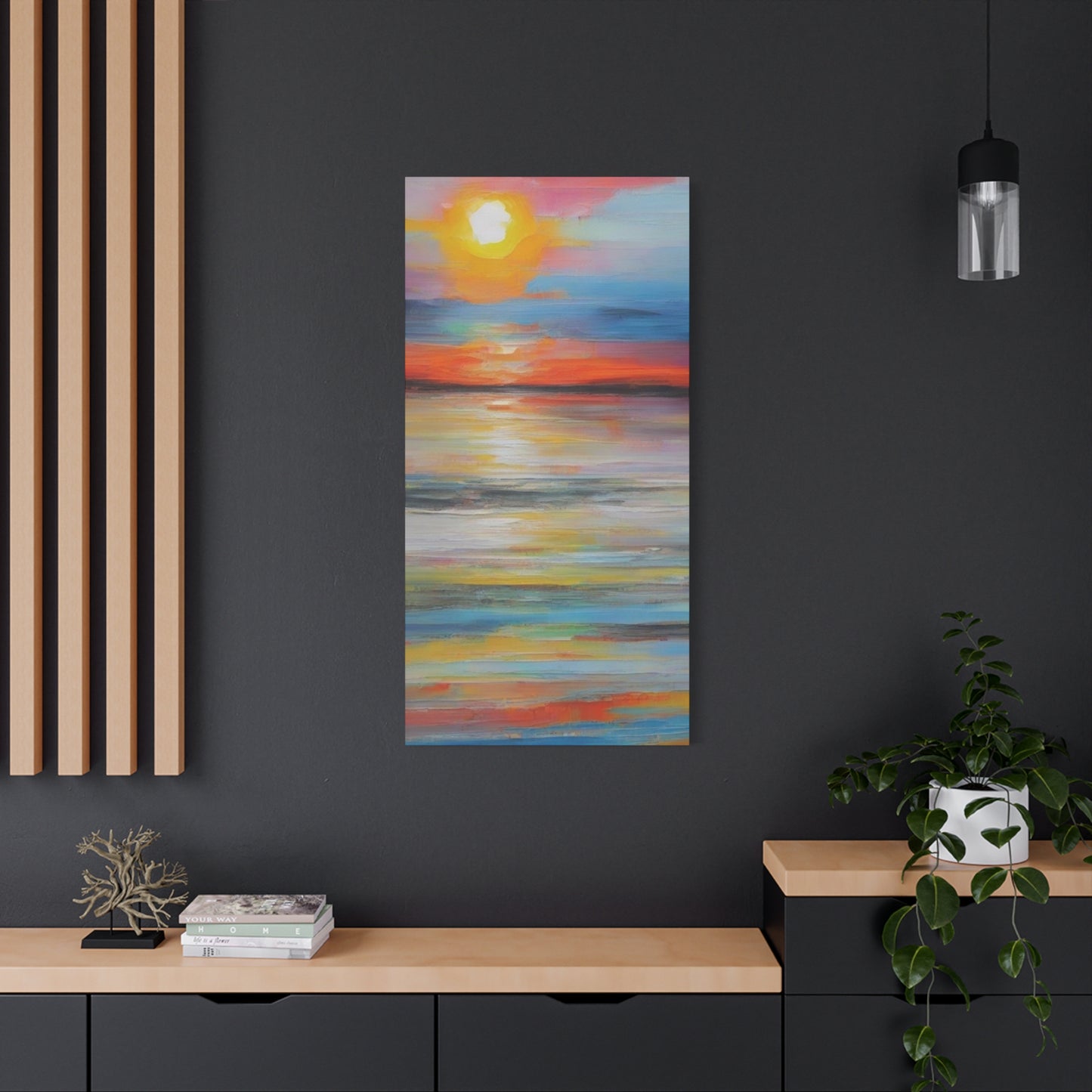 Abstract Art Canvas Print – Modern Wall Art, Digital Artwork, Matte Canvas, Ready to Hang, Home & Office Décor, Modern Wall Décor