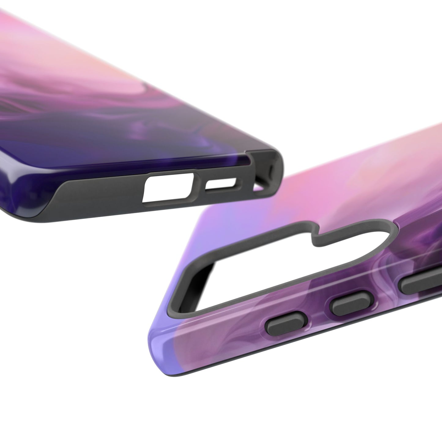 Tough Case Phone Case for Samsung Galaxy S25/S24 – Dual Layer, Matte/Glossy Finish, Wireless Charging Compatible