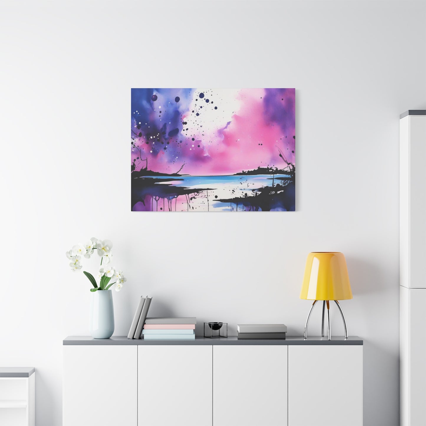 Abstract Art Canvas Print – Modern Wall Art, Digital Artwork, Matte Canvas, Ready to Hang, Home & Office Décor, Modern Wall Décor