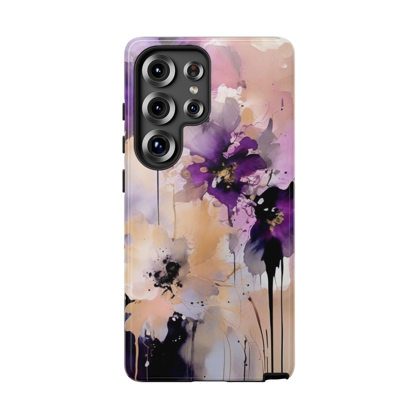 Tough Case Phone Case for Samsung Galaxy S25/S24 – Dual Layer, Matte/Glossy Finish, Wireless Charging Compatible