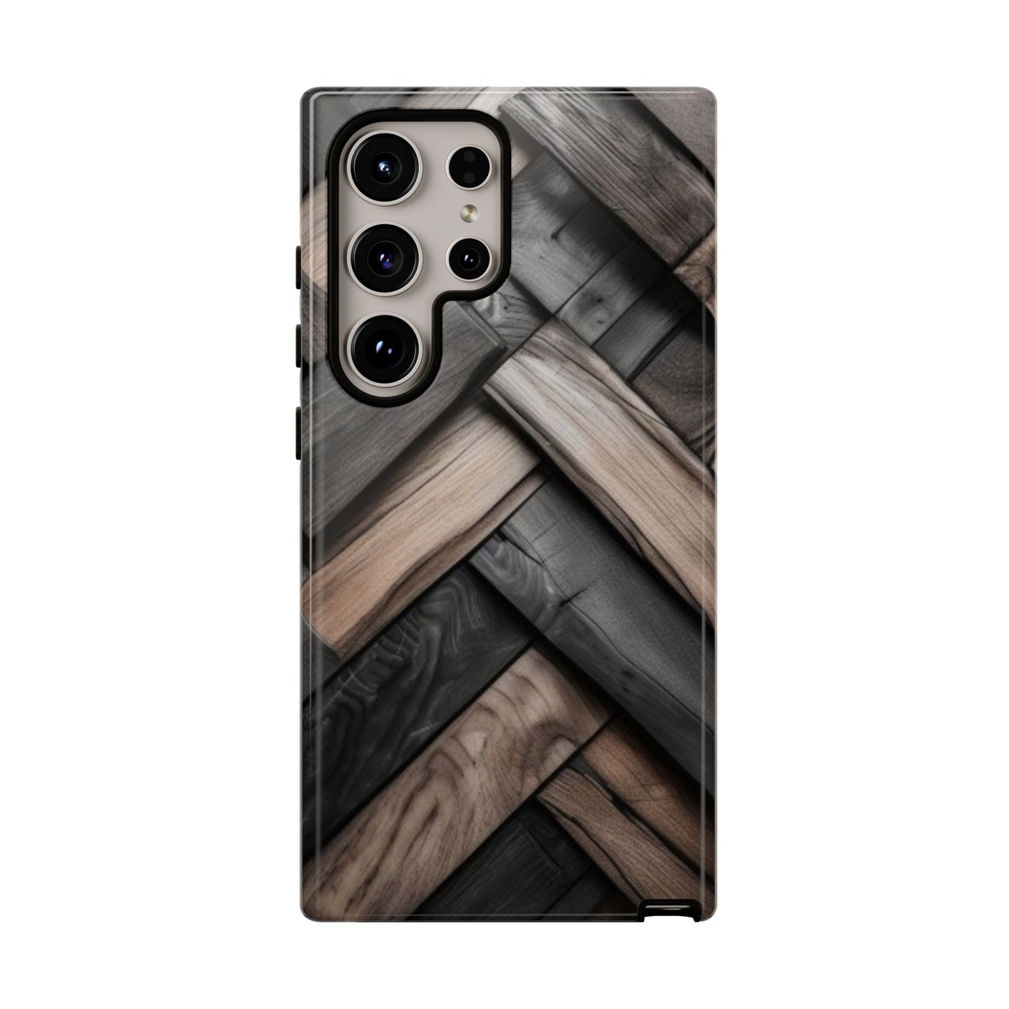 Tough Case Phone Case for Samsung Galaxy S25/S24 – Dual Layer, Matte/Glossy Finish, Wireless Charging Compatible