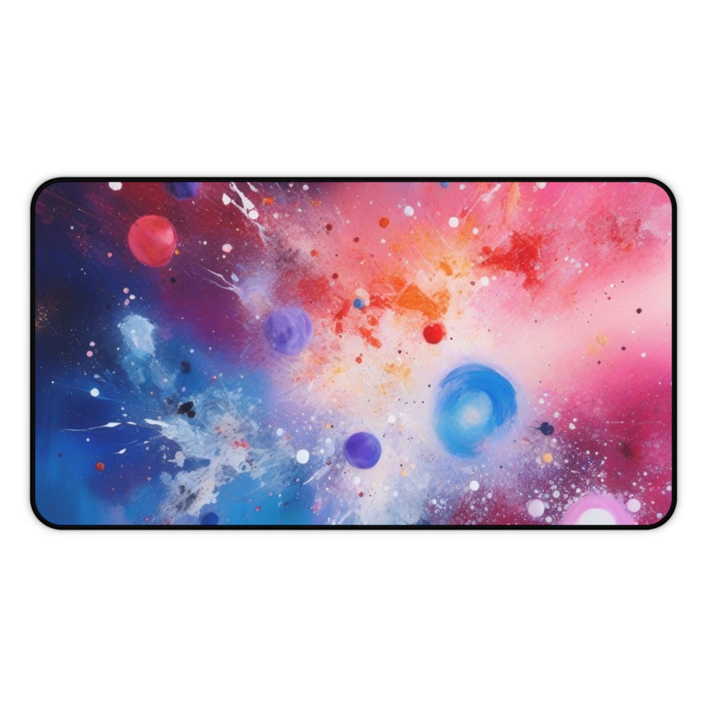 Large Gaming Mouse Pad – Premium Mouse Pad & Tech Accessory for Home & Office, Premium Desk Mat, Gaming Mouse Pad, Non-slip, Cosmic Galaxy Desk Mat - Vibrant Space Design for Home Office or Gaming