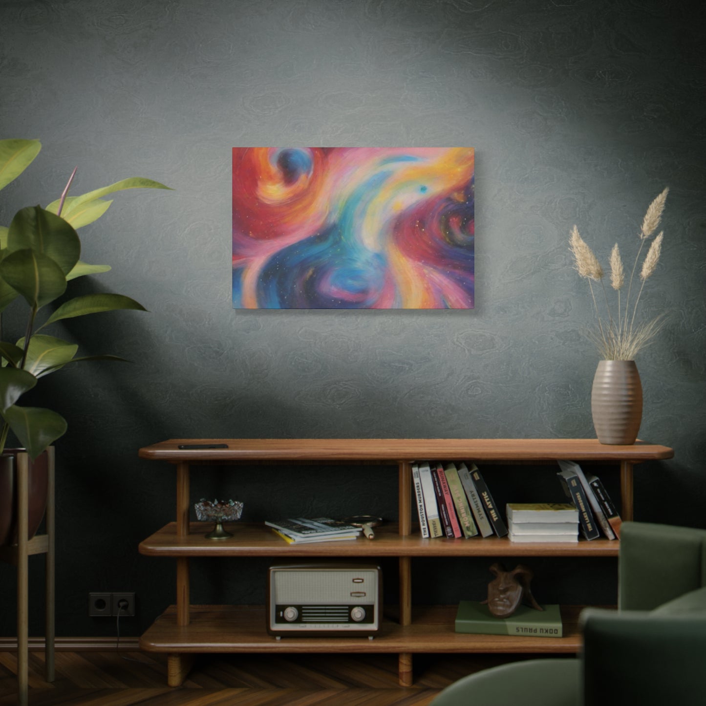Abstract Art Canvas Print – Modern Wall Art, Digital Artwork, Matte Canvas, Ready to Hang, Home & Office Décor, Modern Wall Décor