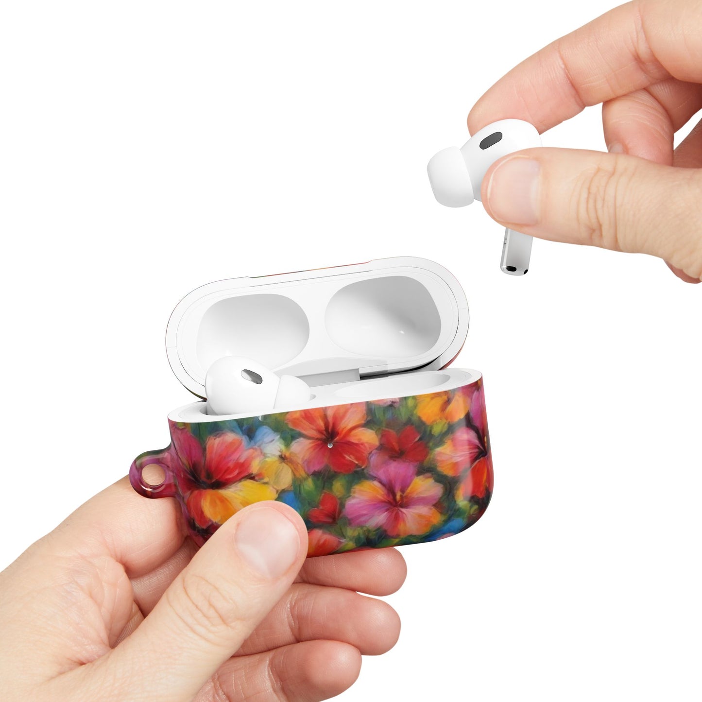 Printed AirPods Case – Scratch-Resistant, Slim & Lightweight Polycarbonate Cover - Trendy Audio Accessory