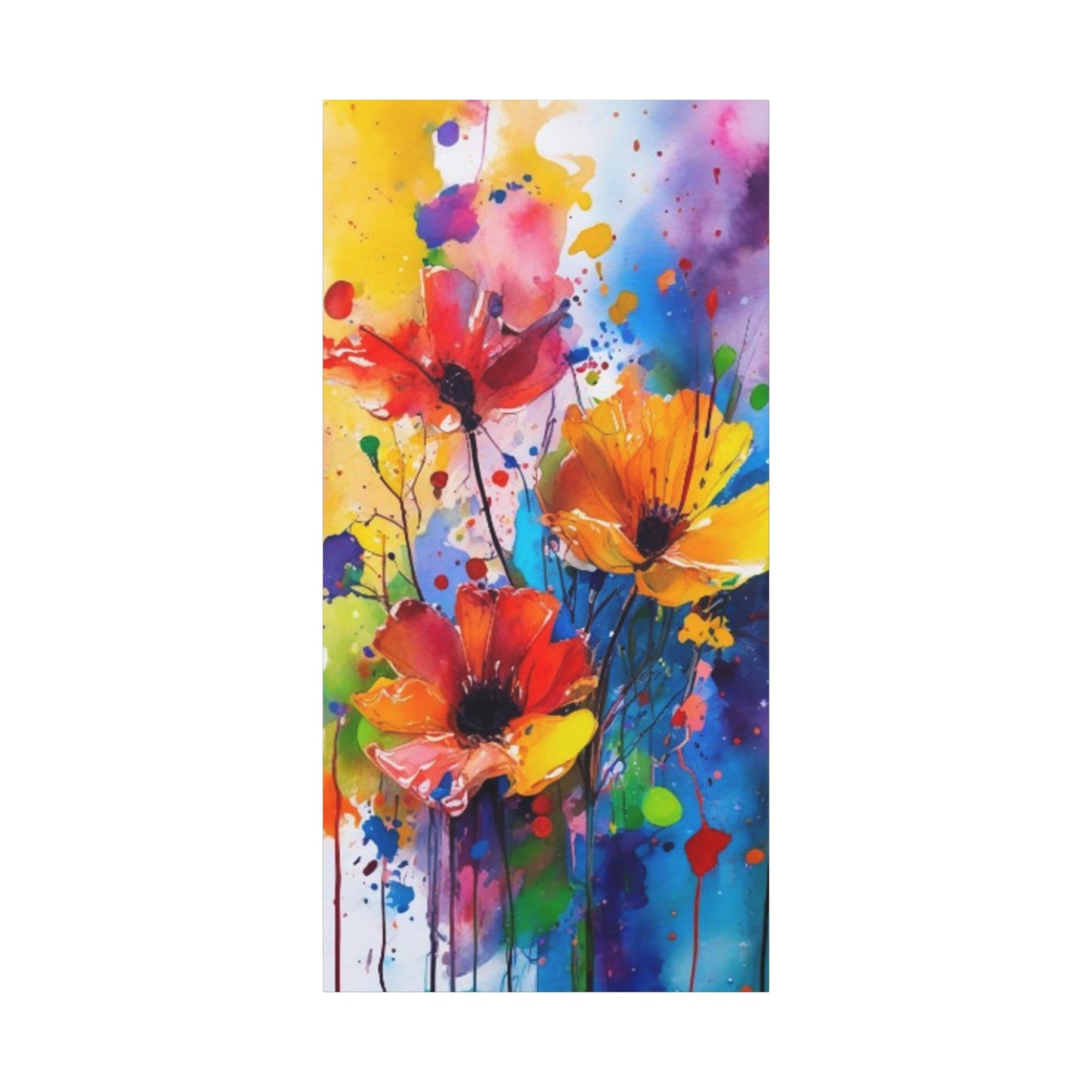 Abstract Art Canvas Print – Modern Wall Art, Digital Artwork, Matte Canvas, Ready to Hang, Home & Office Décor, Modern Wall Décor