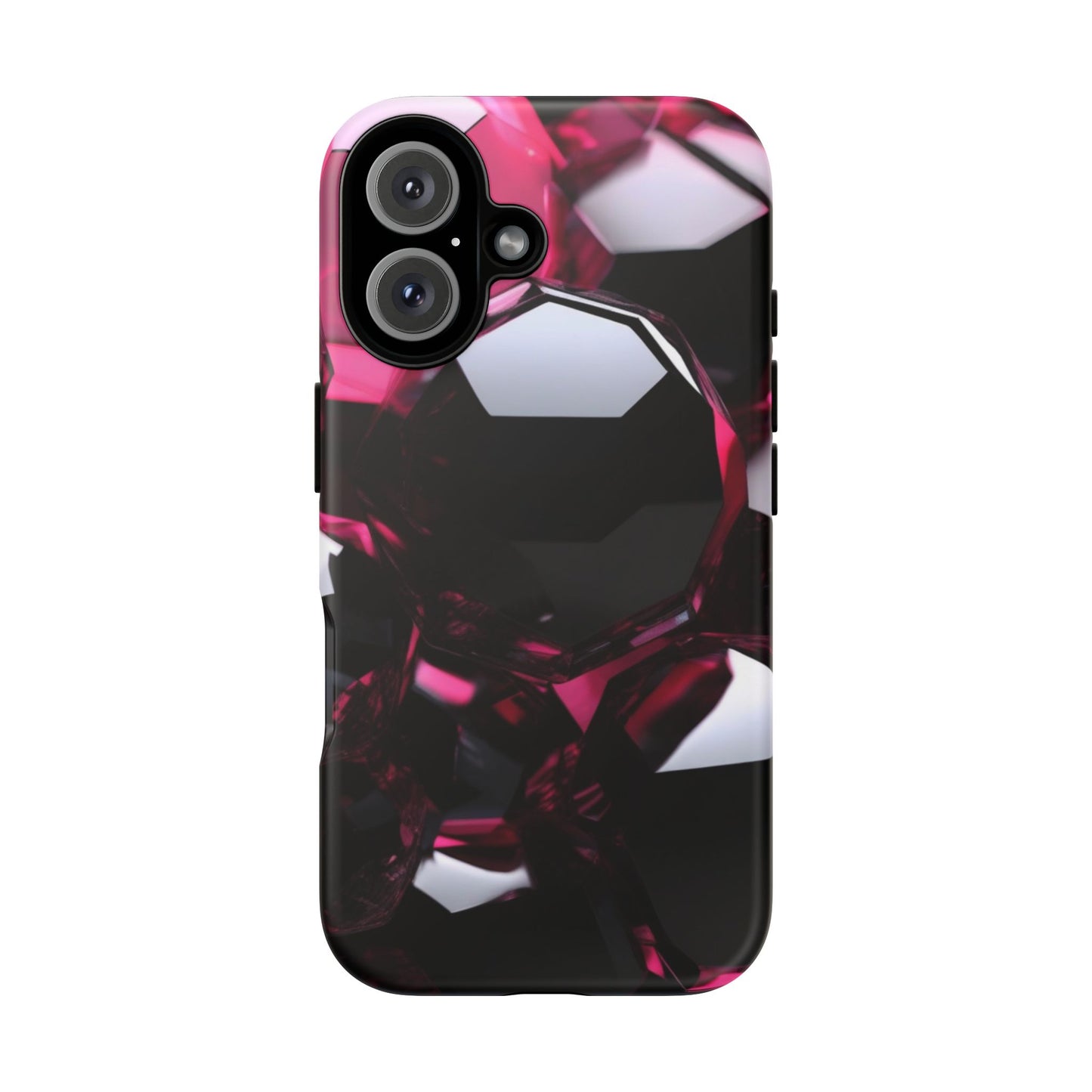 iPhone Tough Case Phone Case for iPhone 14\15\16 – Dual Layer, Matte/Glossy Finish, Wireless Charging Compatible