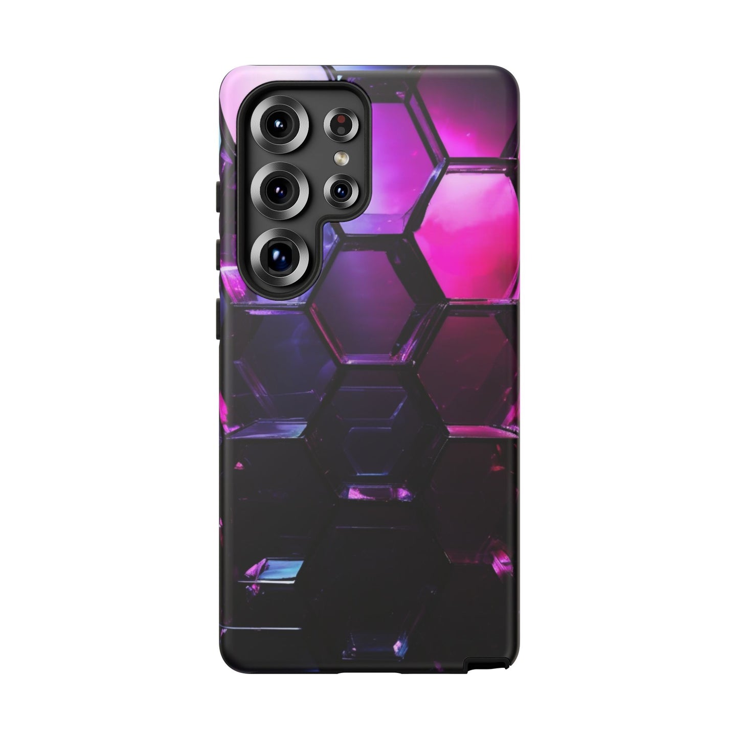 Tough Case Phone Case for Samsung Galaxy S25/S24 – Dual Layer, Matte/Glossy Finish, Wireless Charging Compatible