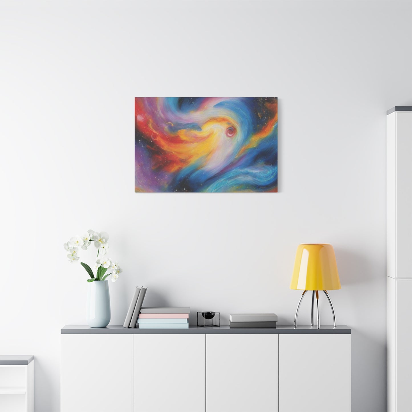 Abstract Art Canvas Print – Modern Wall Art, Digital Artwork, Matte Canvas, Ready to Hang, Home & Office Décor, Modern Wall Décor - Vibrant Stretched 1.25" Print
