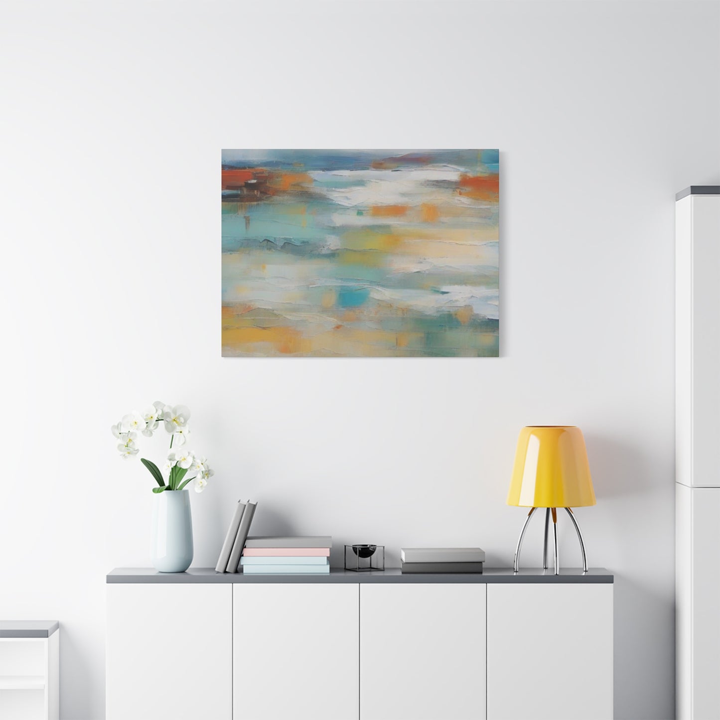 Abstract Art Canvas Print – Modern Wall Art, Digital Artwork, Matte Canvas, Ready to Hang, Home & Office Décor, Modern Wall Décor