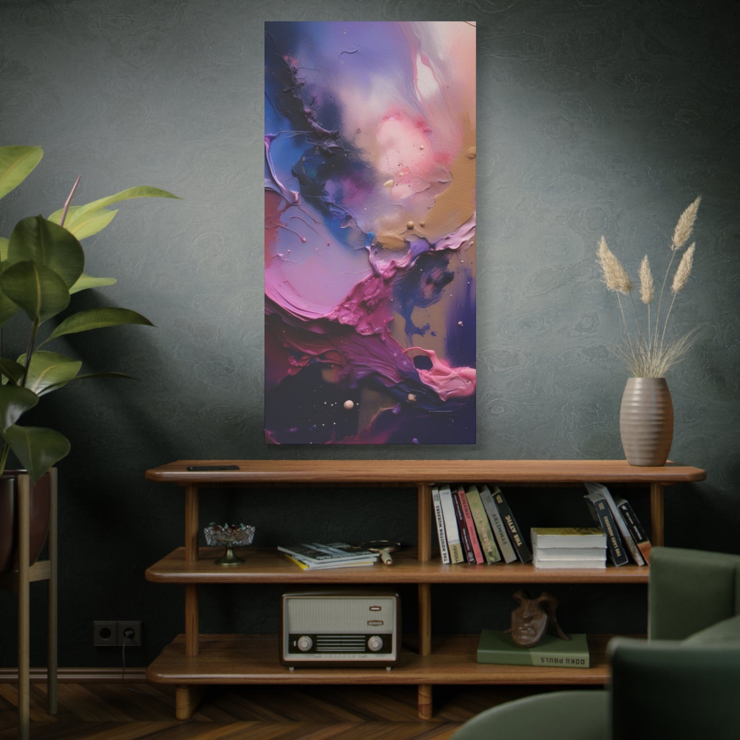 Abstract Art Canvas Print – Modern Wall Art, Digital Artwork, Matte Canvas, Ready to Hang, Home & Office Décor, Modern Wall Décor