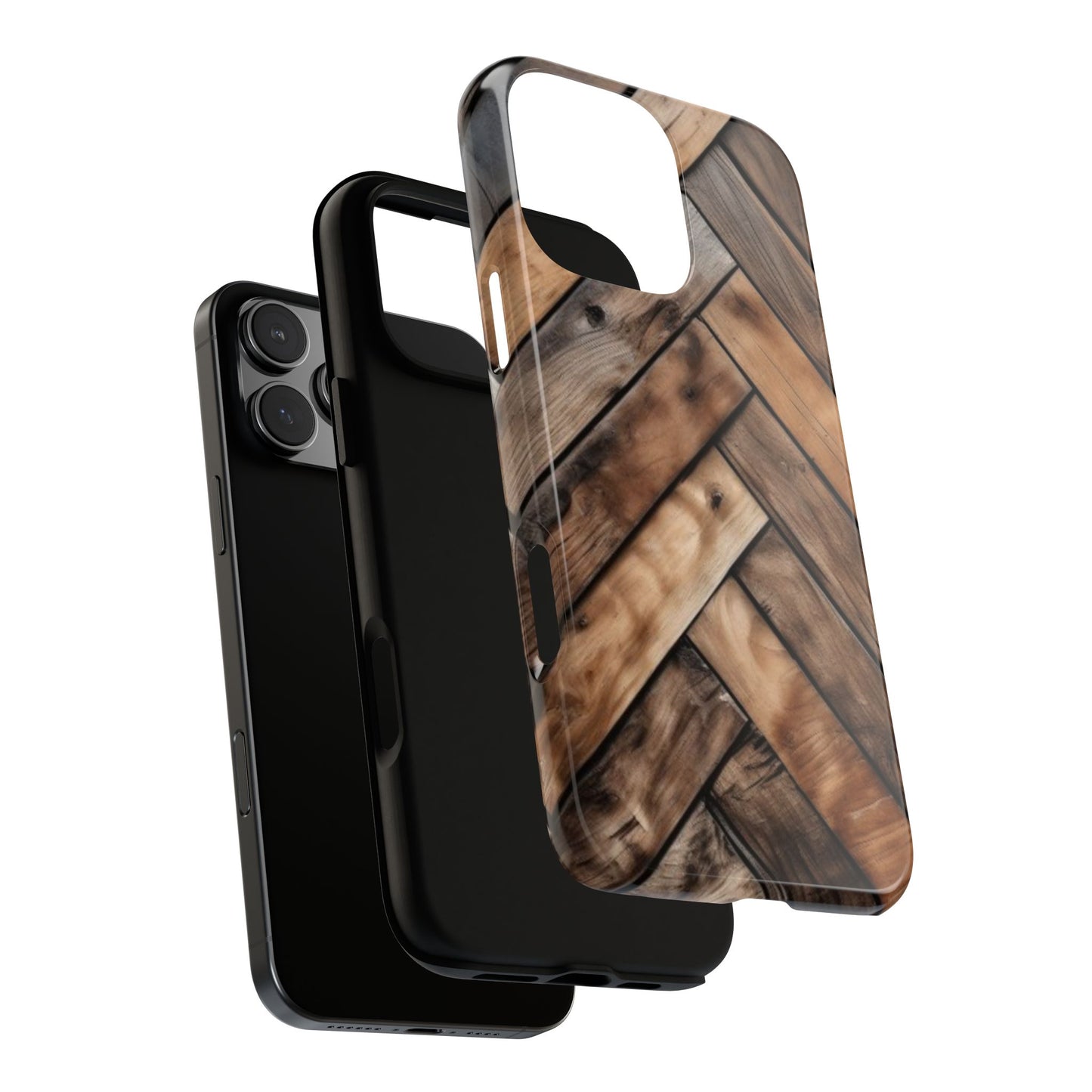 Tough Case Phone Case for iPhone 16/16 Plus/16 Pro/ 16 Pro Max – Dual Layer, Matte/Glossy Finish, Wireless Charging Compatible