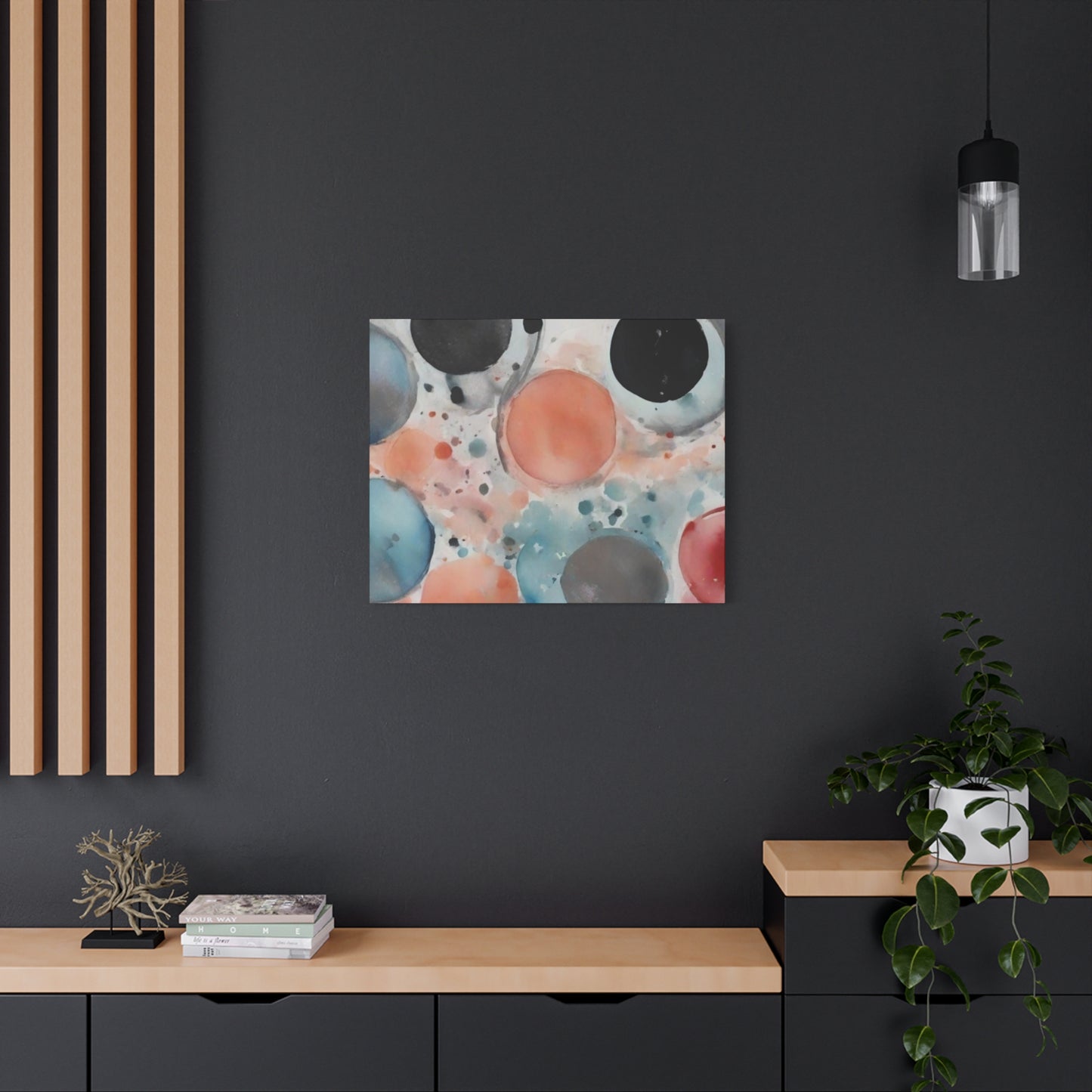 Abstract Art Canvas Print – Modern Wall Art, Digital Artwork, Matte Canvas, Ready to Hang, Home & Office Décor, Modern Wall Décor