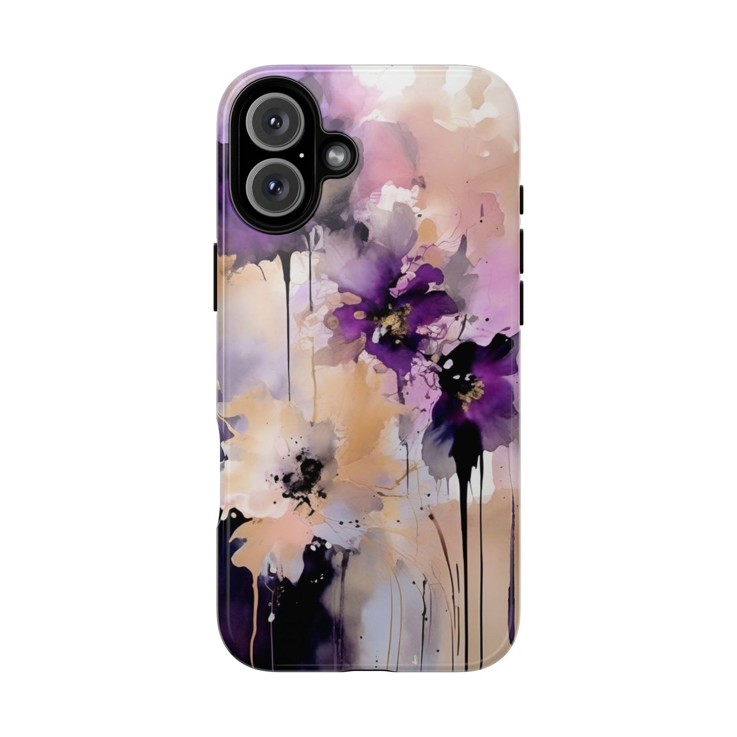 iPhone Tough Case Phone Case for iPhone 15\16 – Dual Layer, Matte/Glossy Finish, Wireless Charging Compatible