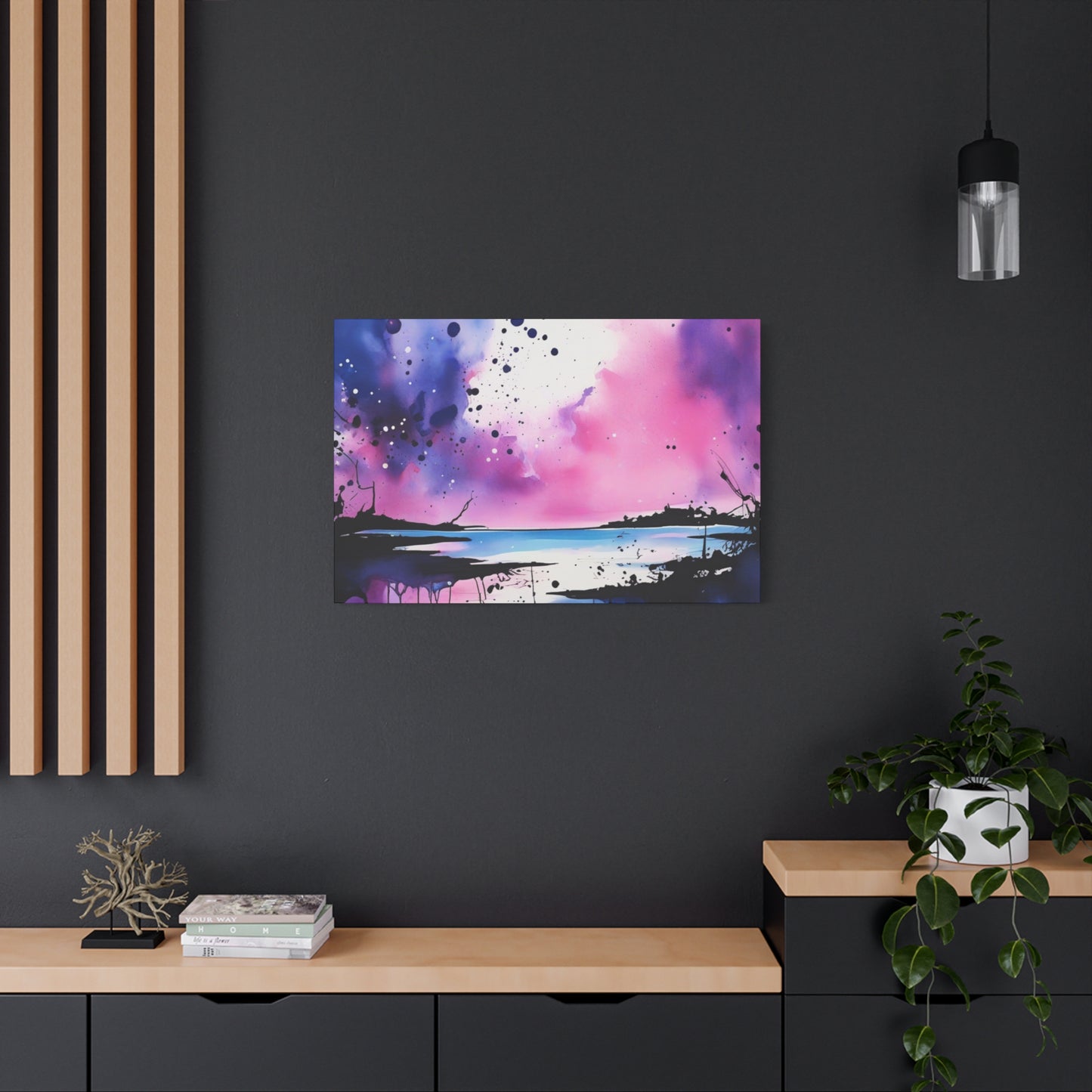 Abstract Art Canvas Print – Modern Wall Art, Digital Artwork, Matte Canvas, Ready to Hang, Home & Office Décor, Modern Wall Décor