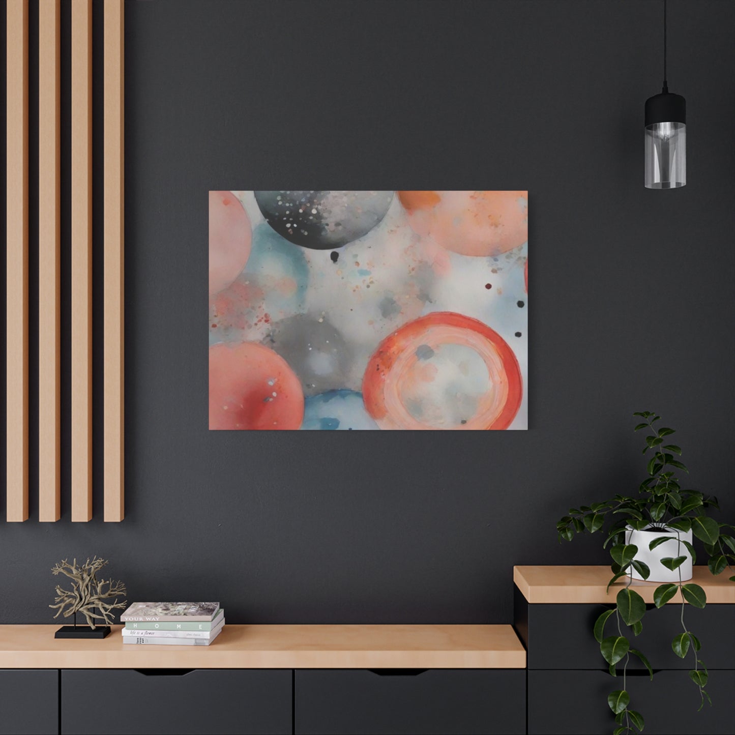 Abstract Art Canvas Print – Modern Wall Art, Digital Artwork, Matte Canvas, Ready to Hang, Home & Office Décor, Modern Wall Décor