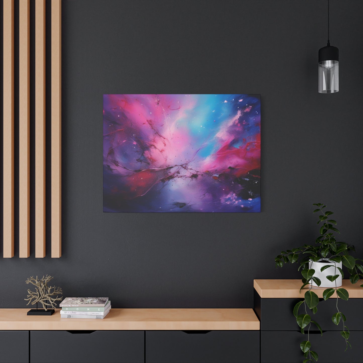Abstract Art Canvas Print – Modern Wall Art, Digital Artwork, Matte Canvas, Ready to Hang, Home & Office Décor, Modern Wall Décor