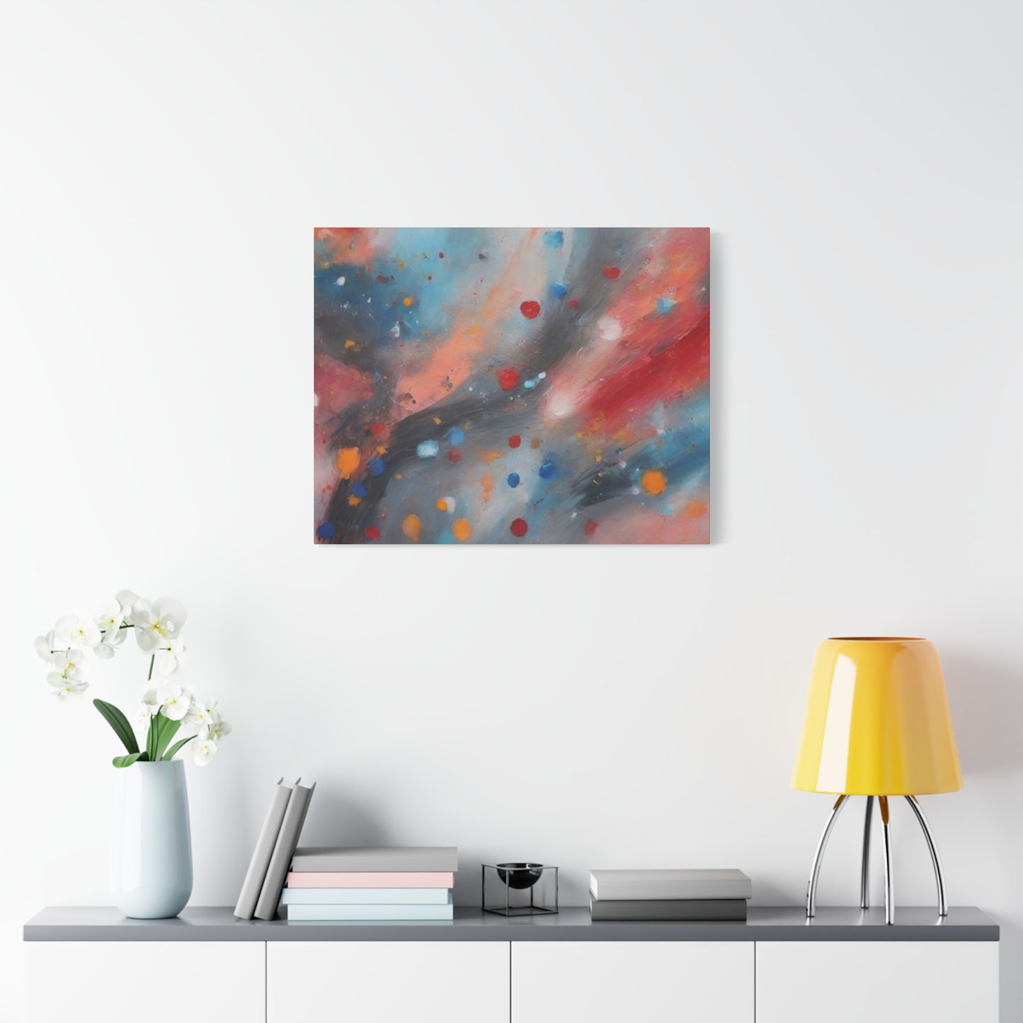 Abstract Art Canvas Print – Modern Wall Art, Digital Artwork, Matte Canvas, Ready to Hang, Home & Office Décor, Modern Wall Décor