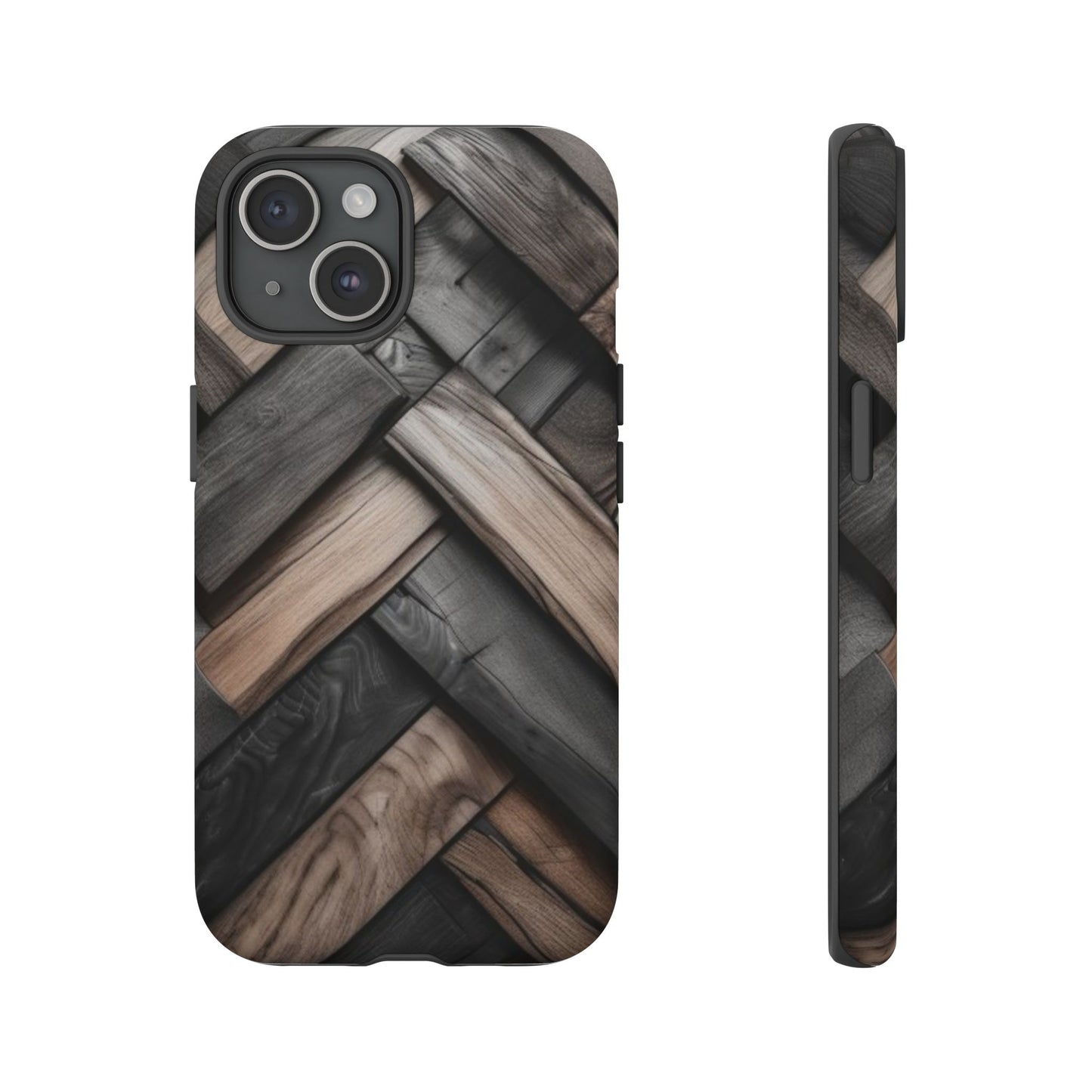 iPhone Tough Case Phone Case for iPhone 14\15\16 – Dual Layer, Matte/Glossy Finish, Wireless Charging Compatible