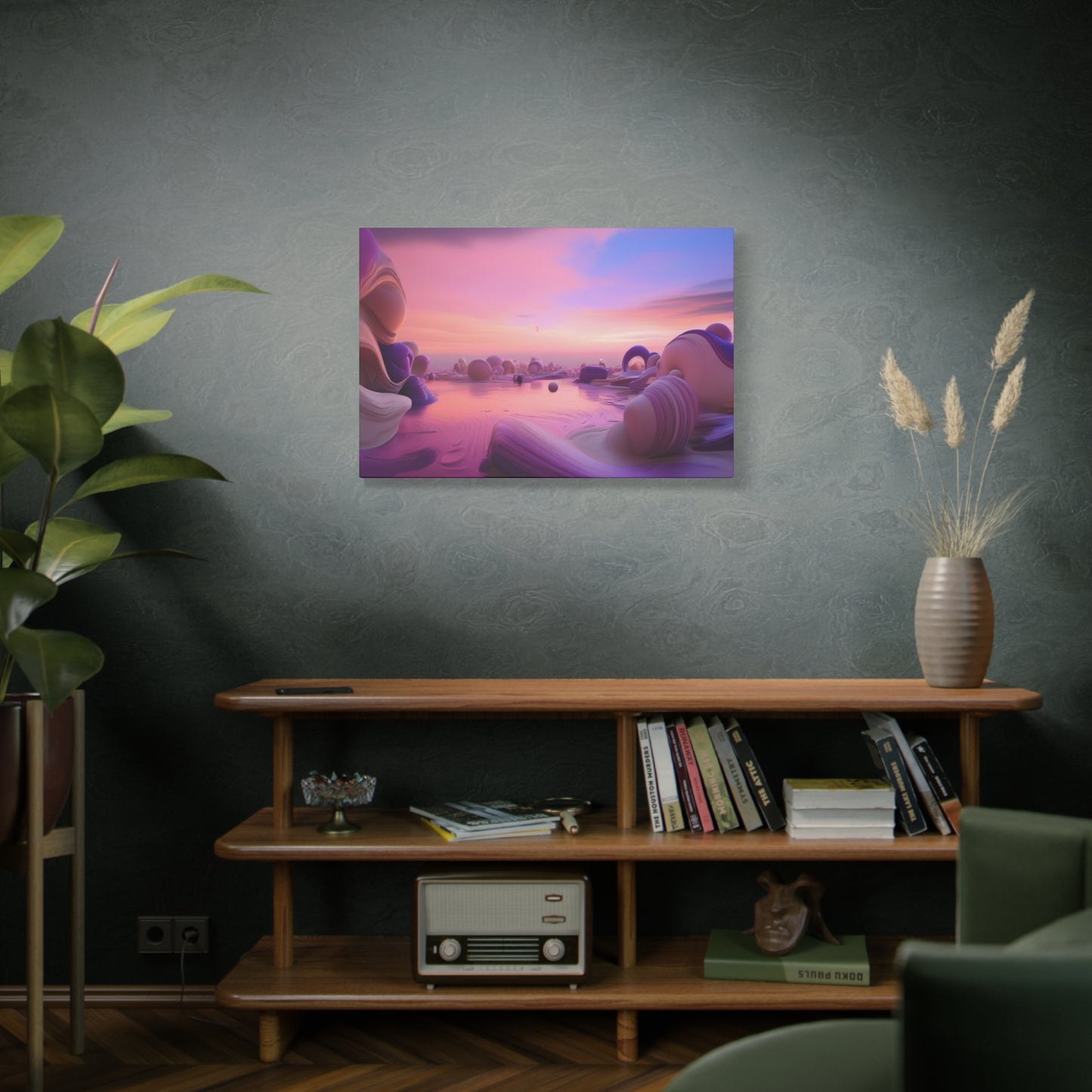 Abstract Art Canvas Print – Modern Wall Art, Digital Artwork, Matte Canvas, Ready to Hang, Home & Office Décor, Modern Wall Décor