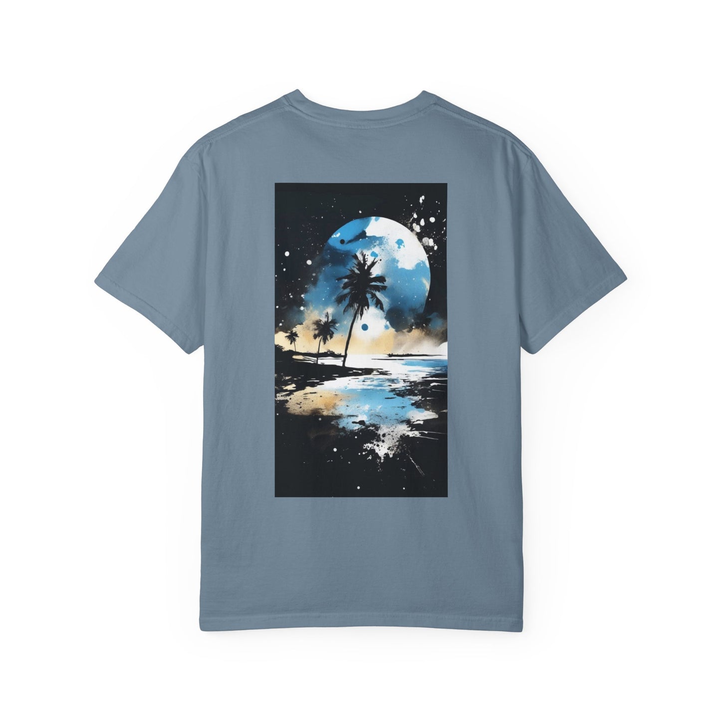 Siiuno Tropical T-Shirt, Casual Summer Wear, Beach Vacation Top, Gift for Nature Lovers, Eco-Friendly Fashion