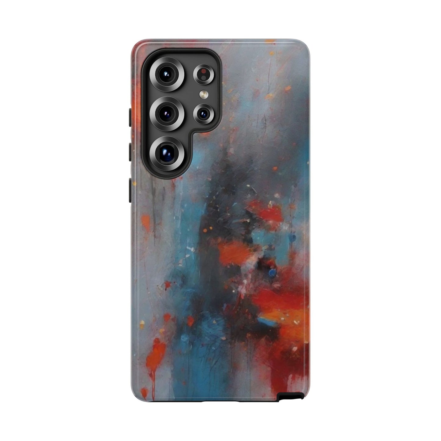 Tough Case Phone Case for Samsung Galaxy S25/S24 – Dual Layer, Matte/Glossy Finish, Wireless Charging Compatible