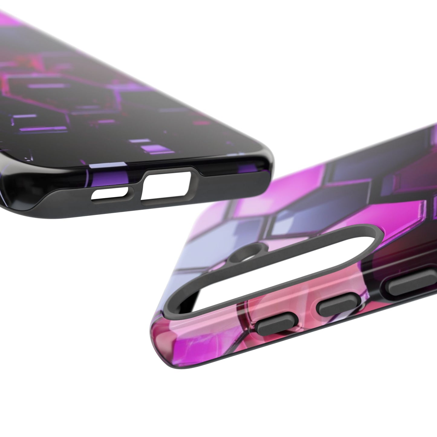 Tough Case Phone Case for Samsung Galaxy S25/S24 – Dual Layer, Matte/Glossy Finish, Wireless Charging Compatible