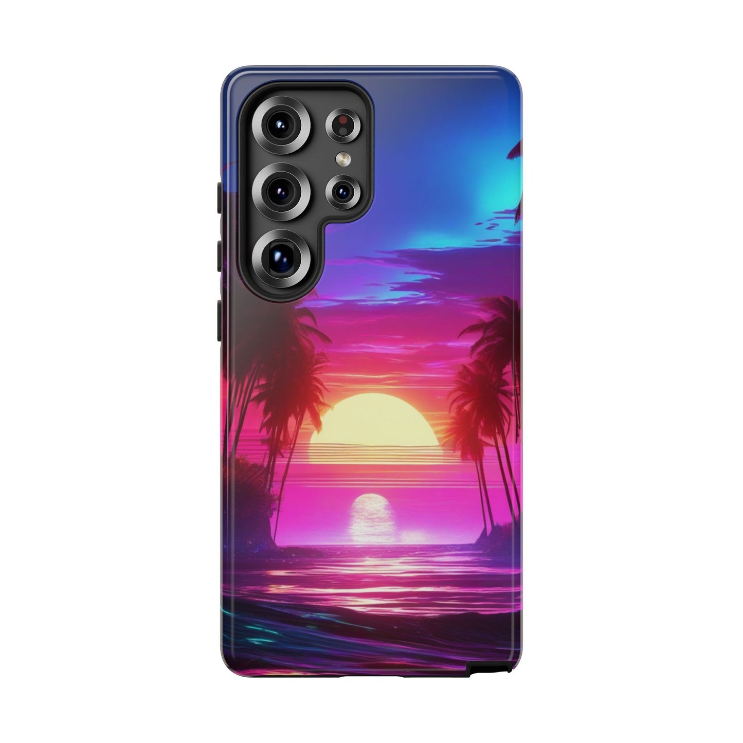 Tough Case Phone Case for Samsung Galaxy S25/S24 – Dual Layer, Matte/Glossy Finish, Wireless Charging Compatible