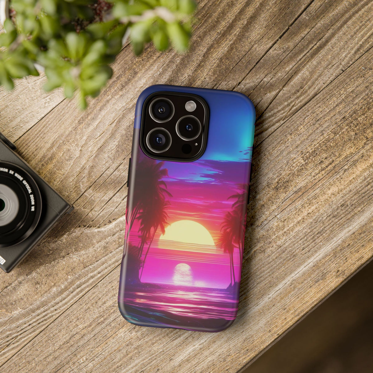 iPhone Tough Case Phone Case for iPhone 14\15\16 – Dual Layer, Matte/Glossy Finish, Wireless Charging Compatible