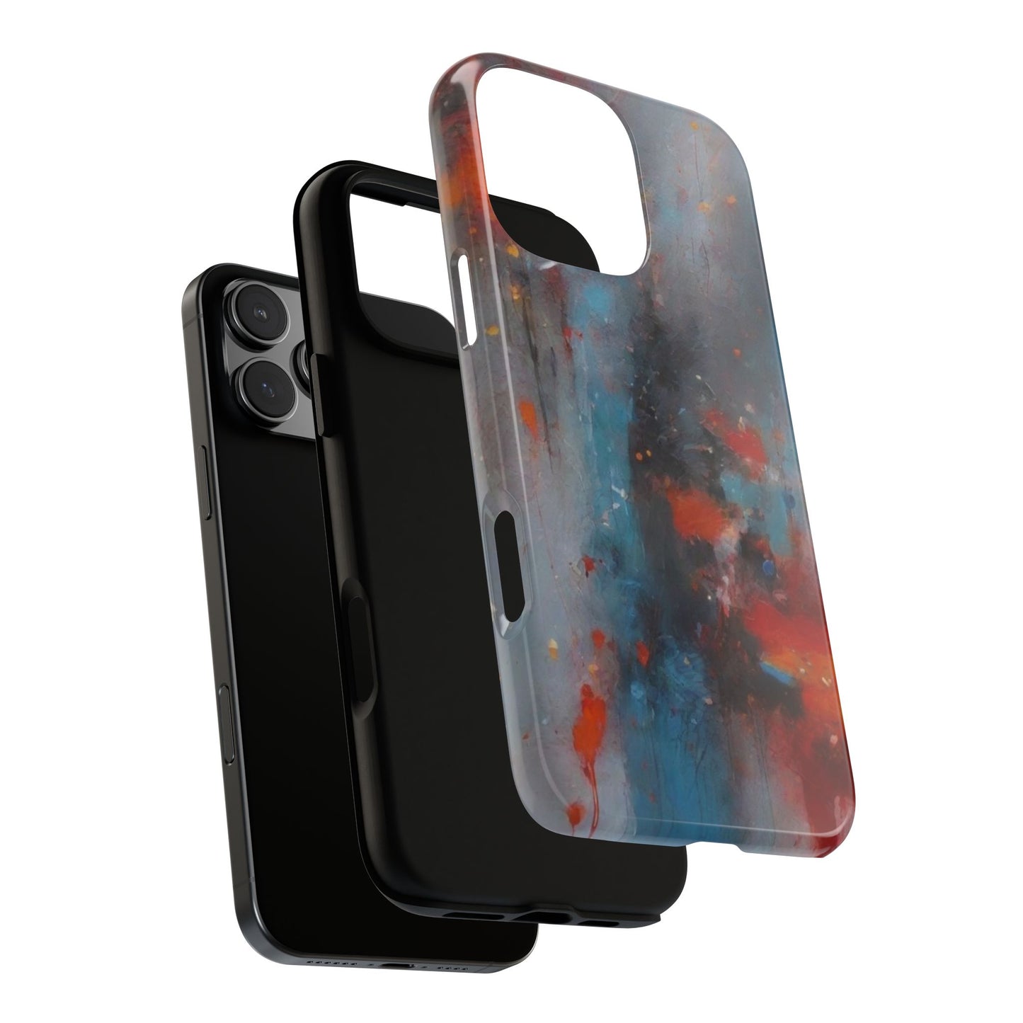 iPhone Tough Case Phone Case for iPhone 14\15\16 – Dual Layer, Matte/Glossy Finish, Wireless Charging Compatible