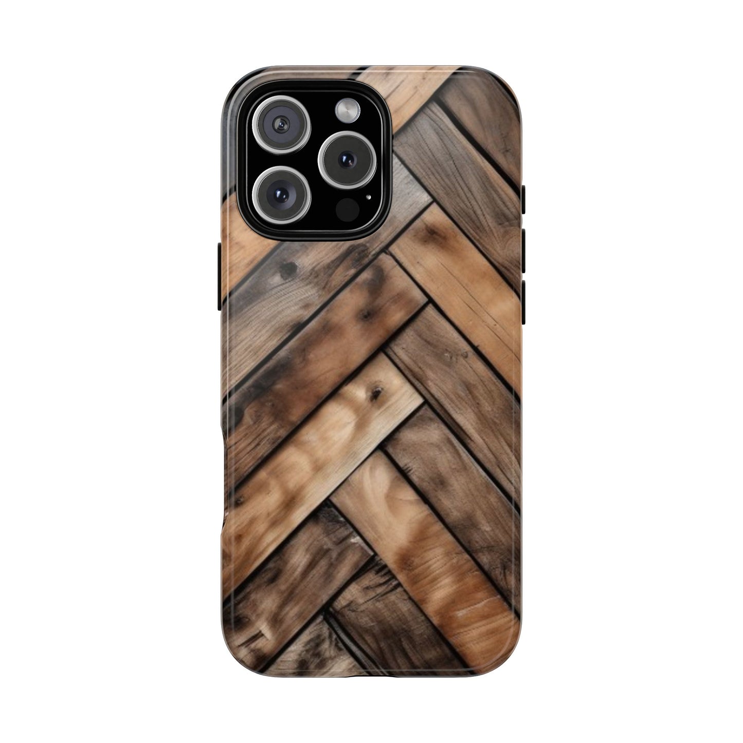Tough Case Phone Case for iPhone 16/16 Plus/16 Pro/ 16 Pro Max – Dual Layer, Matte/Glossy Finish, Wireless Charging Compatible