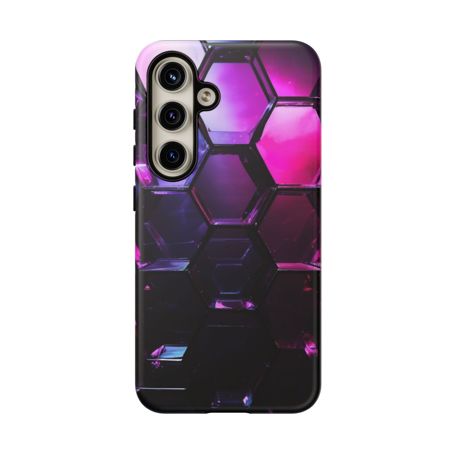Tough Case Phone Case for Samsung Galaxy S25/S24 – Dual Layer, Matte/Glossy Finish, Wireless Charging Compatible