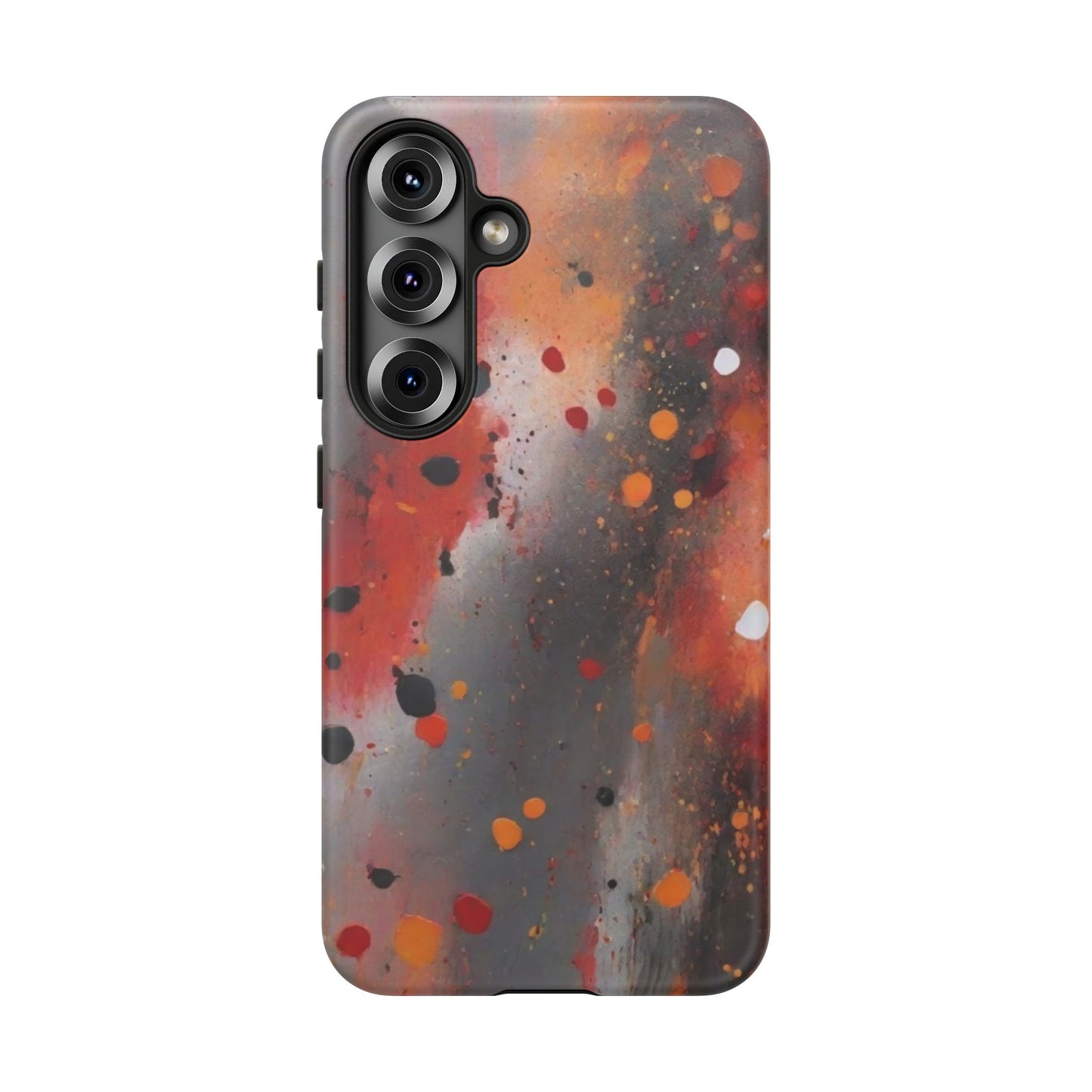 Tough Case Phone Case for Samsung Galaxy S25/S24 – Dual Layer, Matte/Glossy Finish, Wireless Charging Compatible