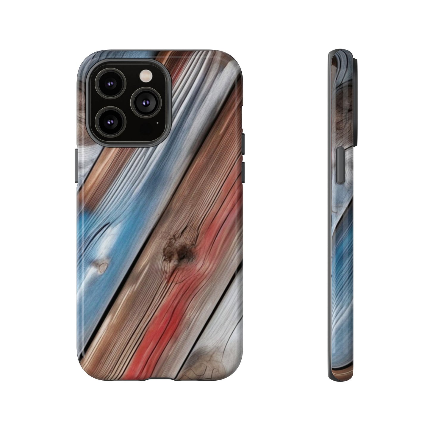 Wooden Texture Phone Case for iPhone 17/16/15/14: Rustic Chic, Tough Protective Cover for Nature Lovers, Birthday Gifts, Unique Tech Accessories