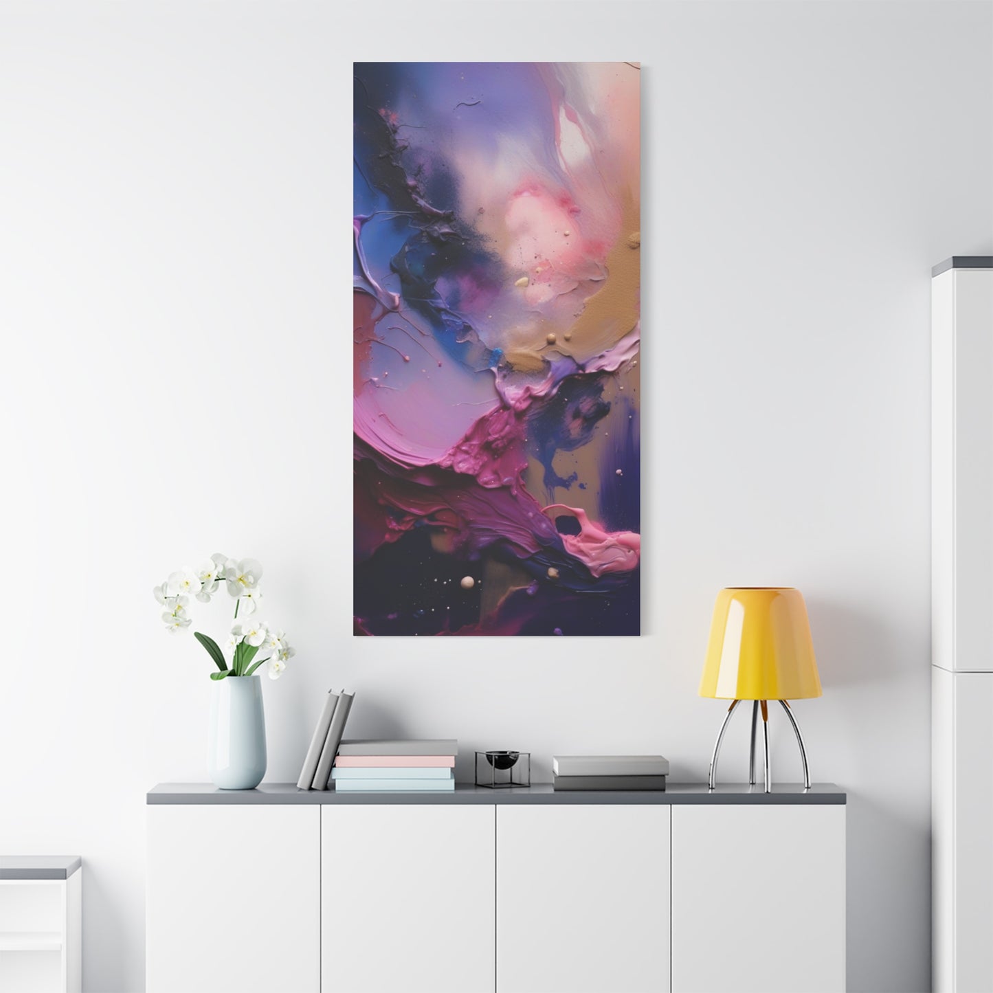 Abstract Art Canvas Print – Modern Wall Art, Digital Artwork, Matte Canvas, Ready to Hang, Home & Office Décor, Modern Wall Décor