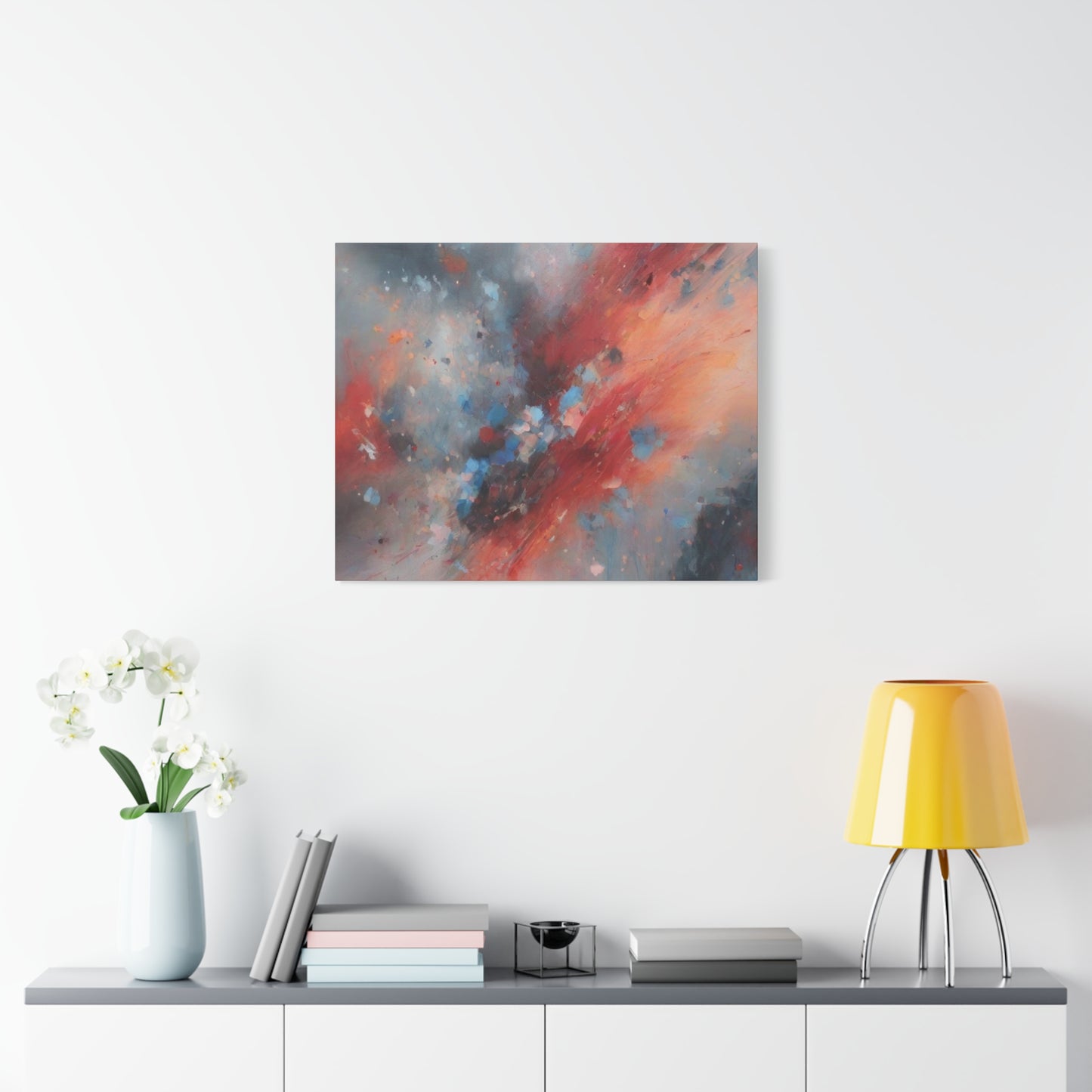 Abstract Art Canvas Print – Modern Wall Art, Digital Artwork, Matte Canvas, Ready to Hang, Home & Office Décor, Modern Wall Décor