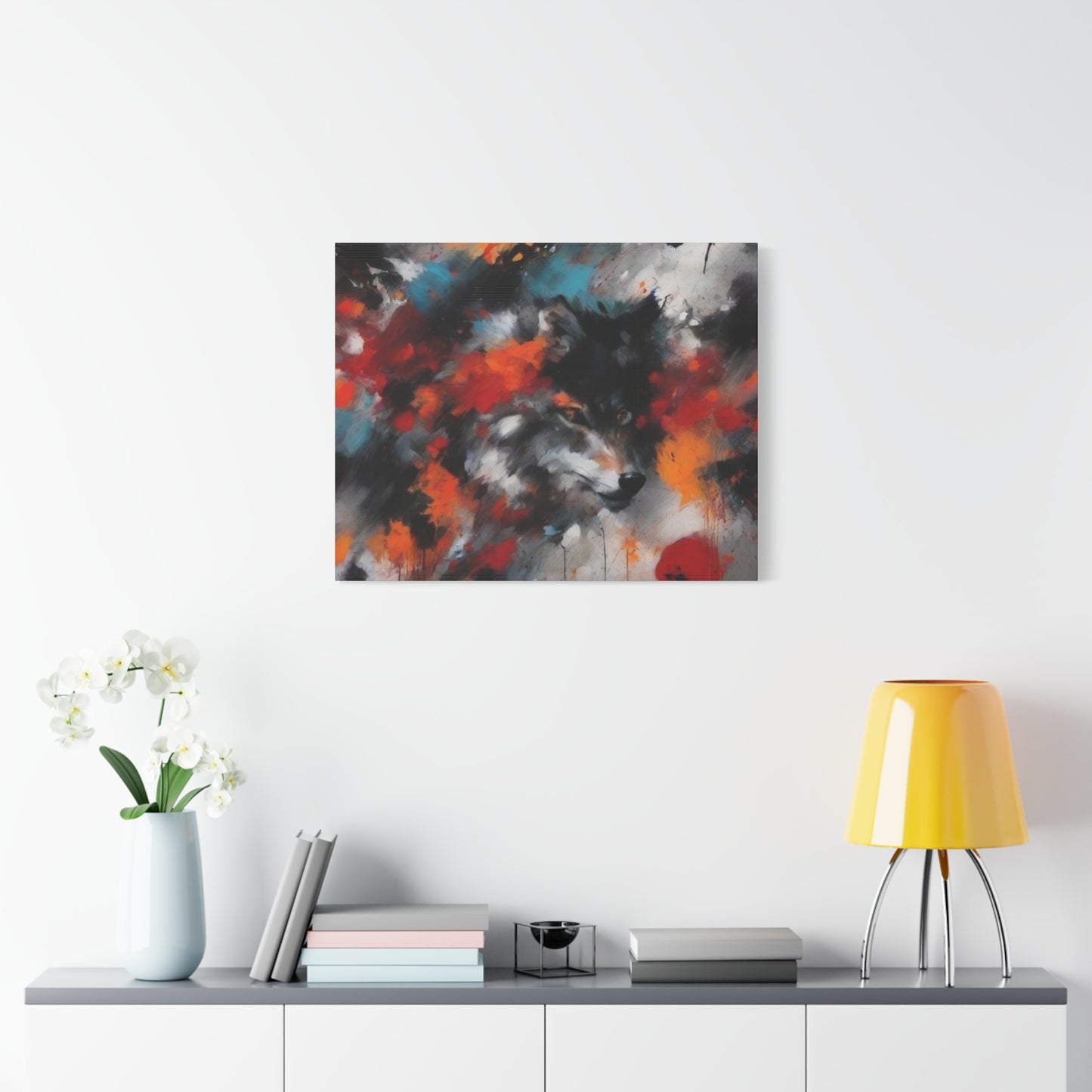 Abstract Art Canvas Print – Modern Wall Art, Digital Artwork, Matte Canvas, Ready to Hang, Home & Office Décor, Modern Wall Décor