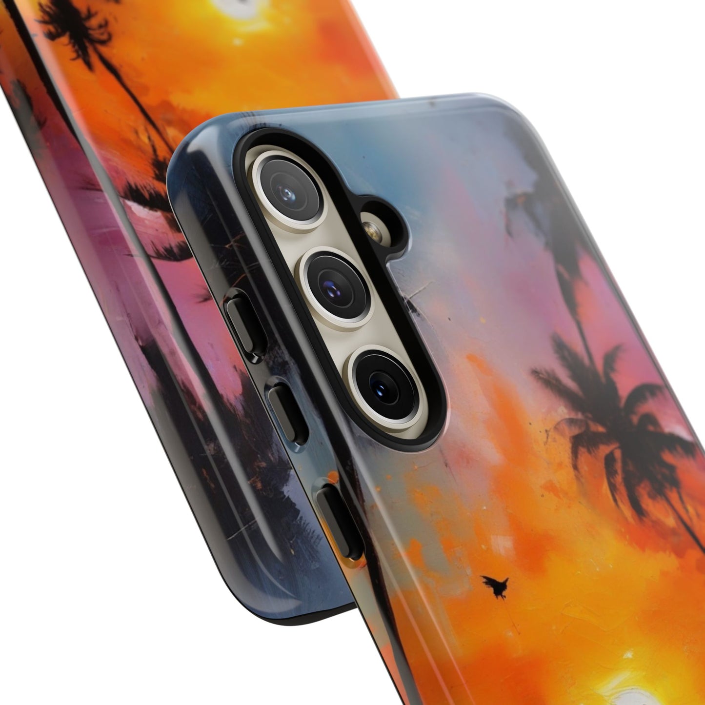 Tough Case Phone Case for Samsung Galaxy S25/S24 – Dual Layer, Matte/Glossy Finish, Wireless Charging Compatible
