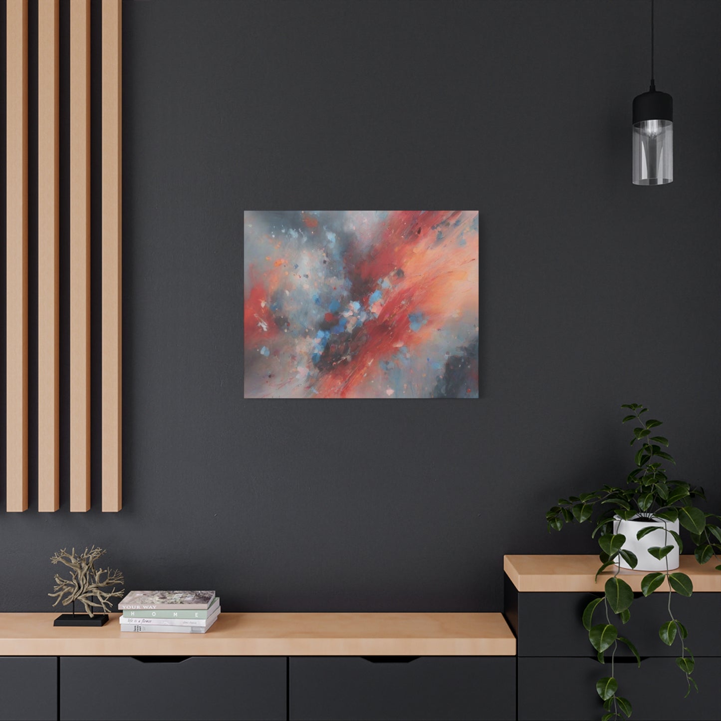 Abstract Art Canvas Print – Modern Wall Art, Digital Artwork, Matte Canvas, Ready to Hang, Home & Office Décor, Modern Wall Décor
