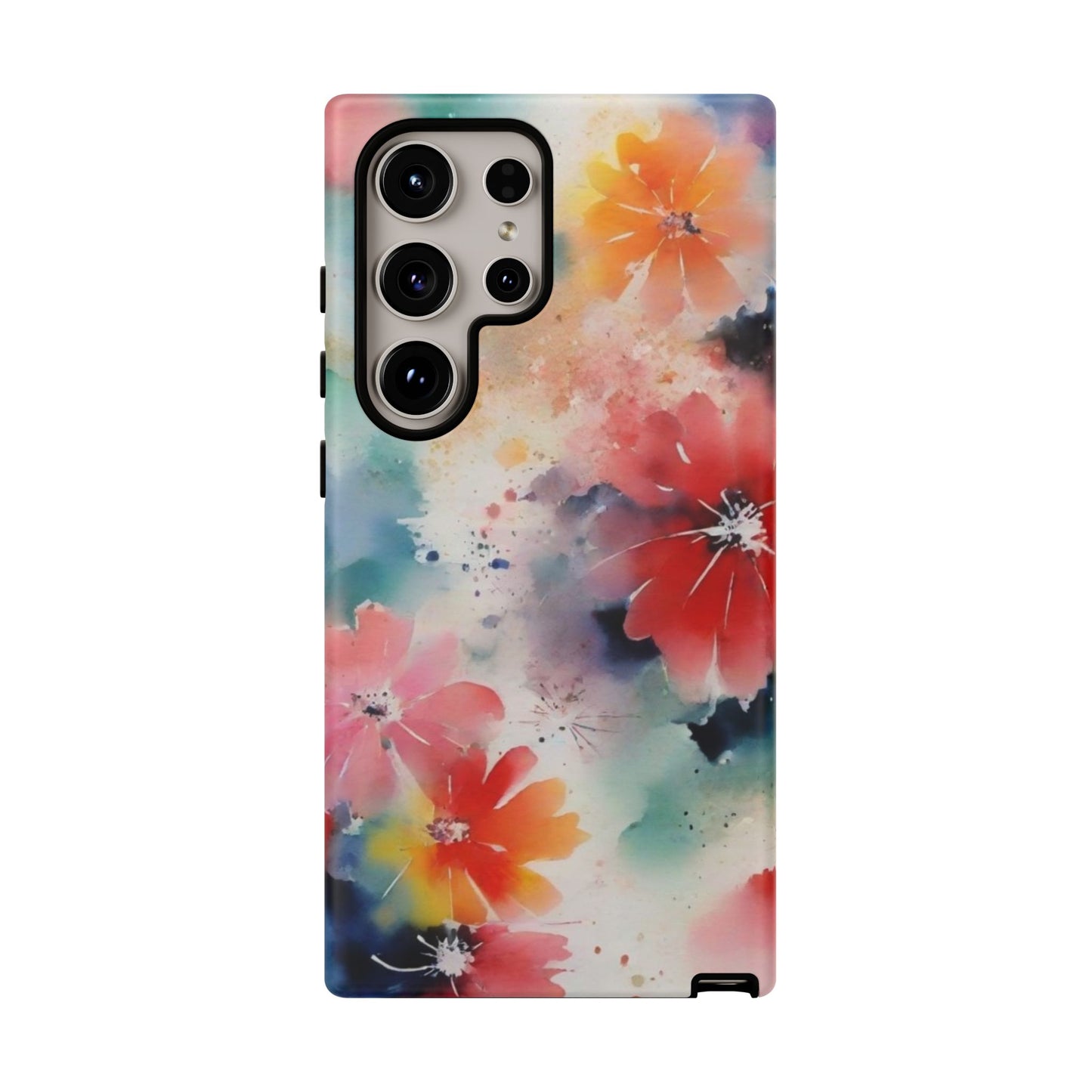 Tough Case Phone Case for Samsung Galaxy S25/S24 – Dual Layer, Matte/Glossy Finish, Wireless Charging Compatible