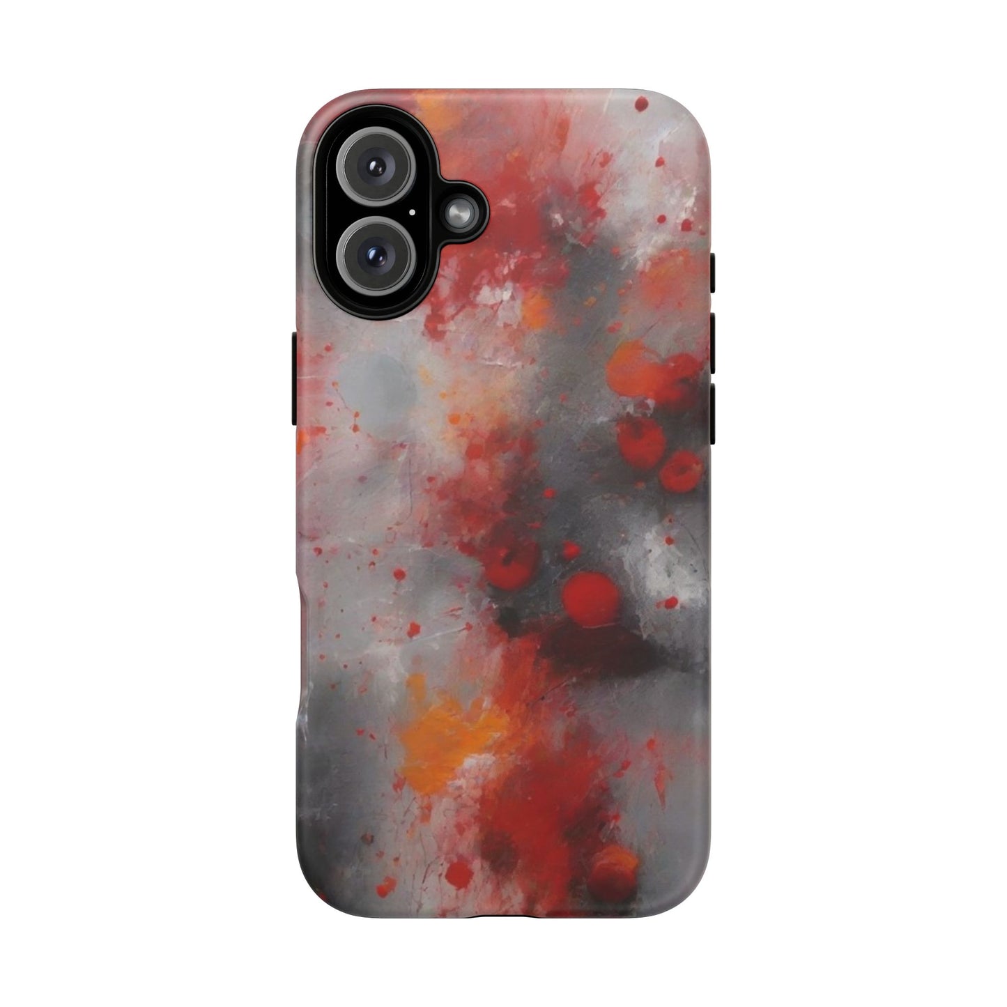 iPhone Tough Case Phone Case for iPhone 14\15\16 – Dual Layer, Matte/Glossy Finish, Wireless Charging Compatible