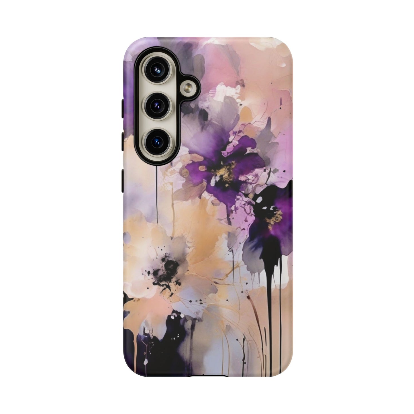 Tough Case Phone Case for Samsung Galaxy S25/S24 – Dual Layer, Matte/Glossy Finish, Wireless Charging Compatible
