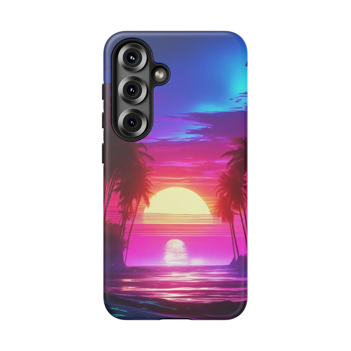 Tough Case Phone Case for Samsung Galaxy S25/S24 – Dual Layer, Matte/Glossy Finish, Wireless Charging Compatible