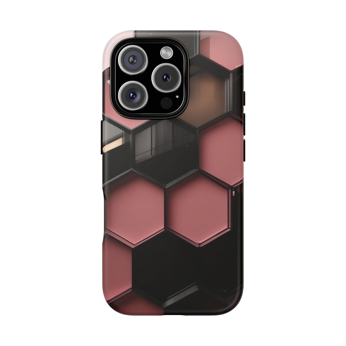 iPhone Tough Case Phone Case for iPhone 14\15\16 – Dual Layer, Matte/Glossy Finish, Wireless Charging Compatible