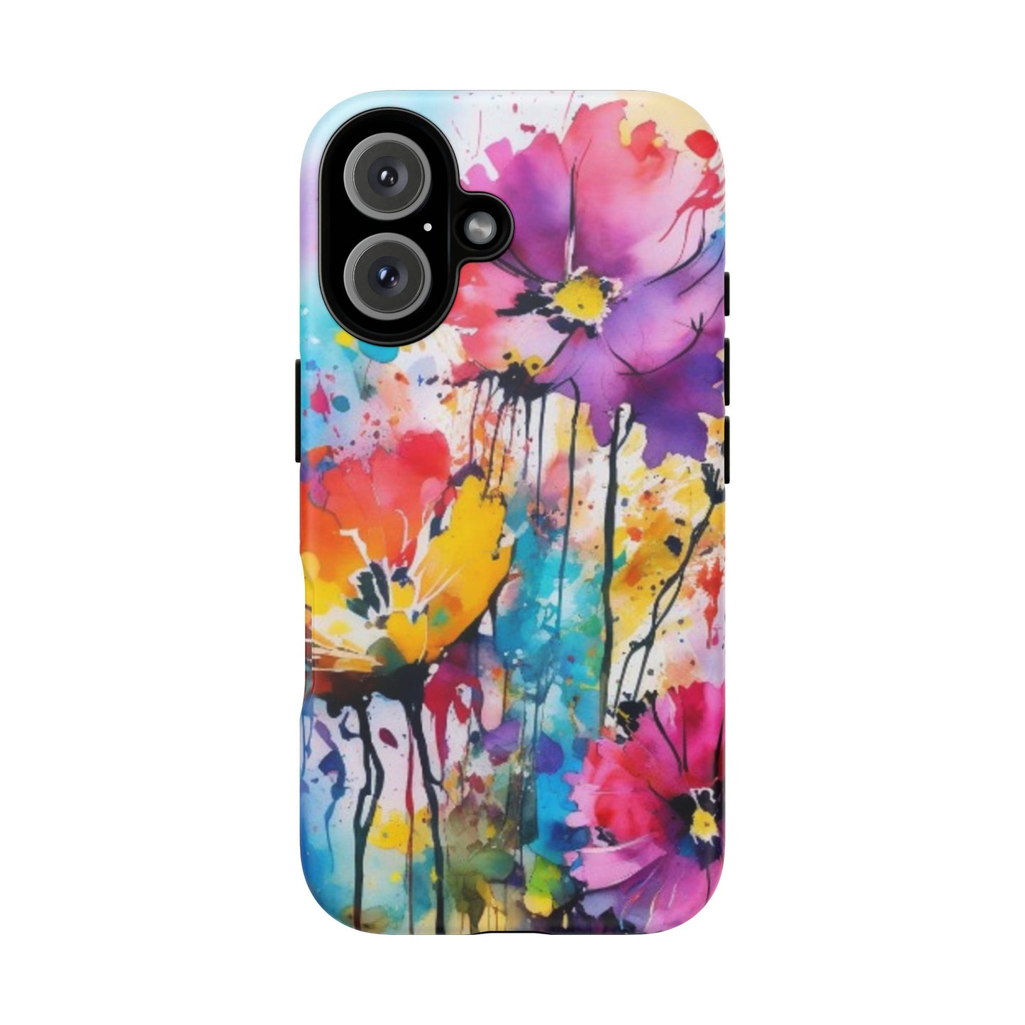 Tough Case Phone Case for iPhone 14,15,16 – Dual Layer, Matte/Glossy Finish, Wireless Charging Compatible