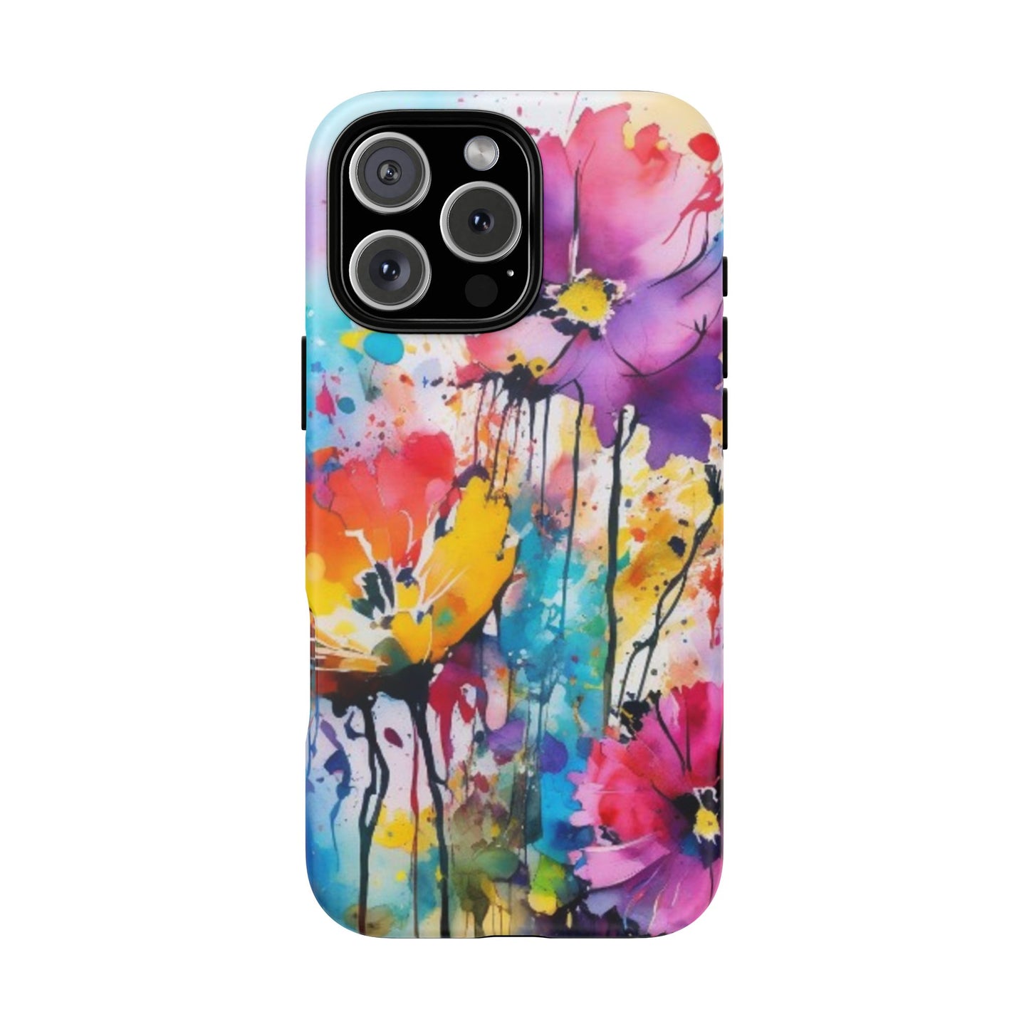 Tough Case Phone Case for iPhone 14,15,16 – Dual Layer, Matte/Glossy Finish, Wireless Charging Compatible