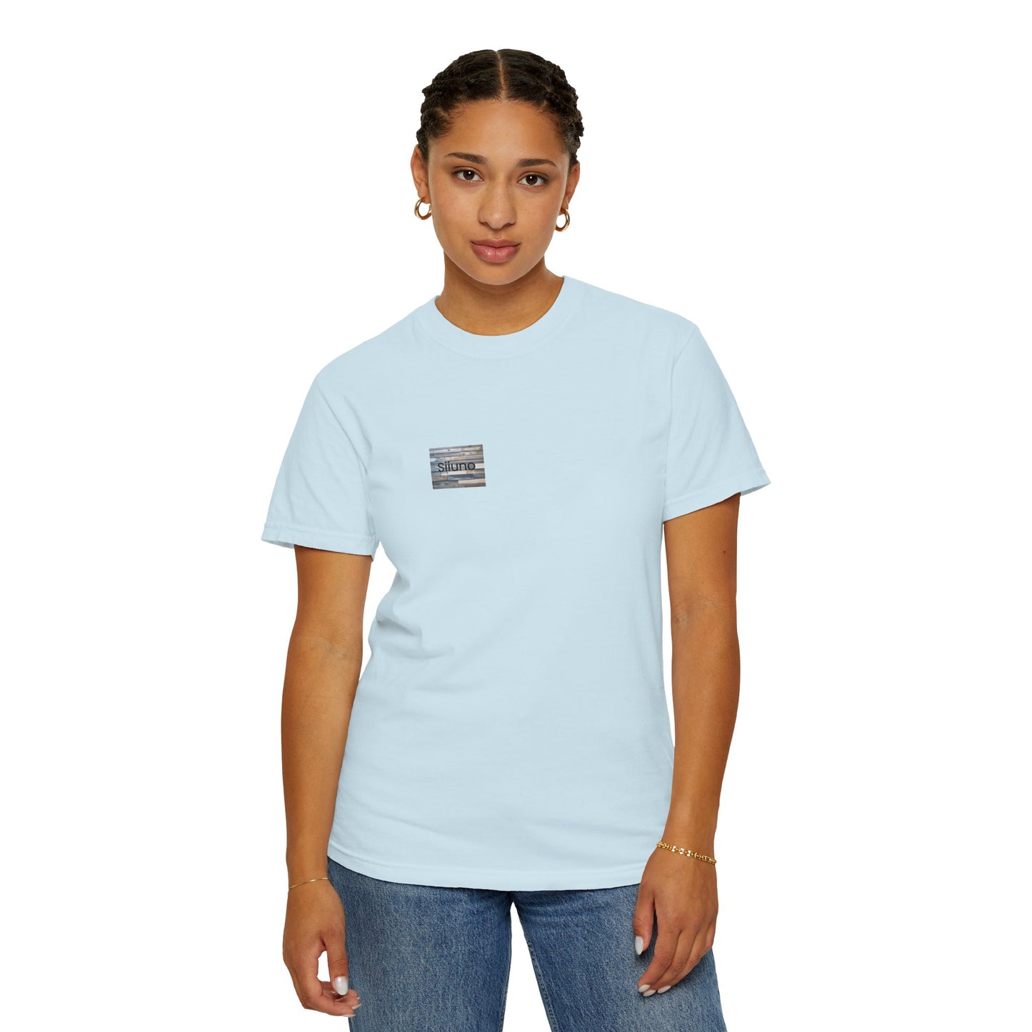 Garment-Dyed T-Shirt with Unique Design, Casual Tee, Vintage-Inspired Shirt, Everyday Wear, Stylish Summer Top