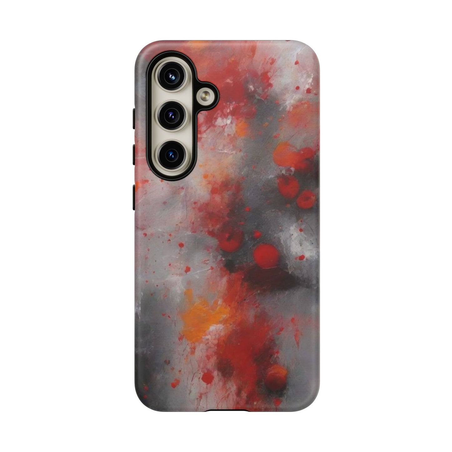 Tough Case Phone Case for Samsung Galaxy S25/S24 – Dual Layer, Matte/Glossy Finish, Wireless Charging Compatible
