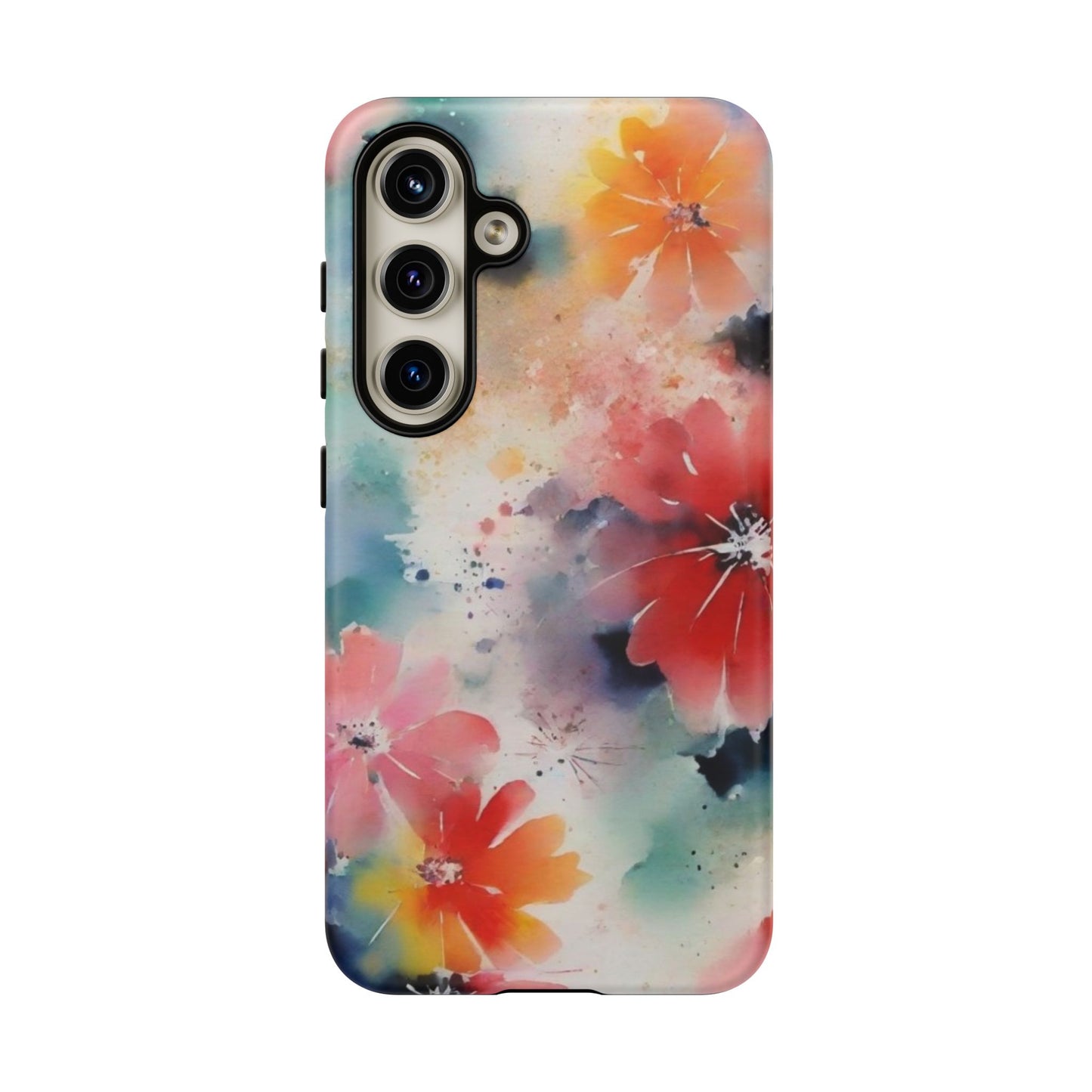 Tough Case Phone Case for Samsung Galaxy S25/S24 – Dual Layer, Matte/Glossy Finish, Wireless Charging Compatible