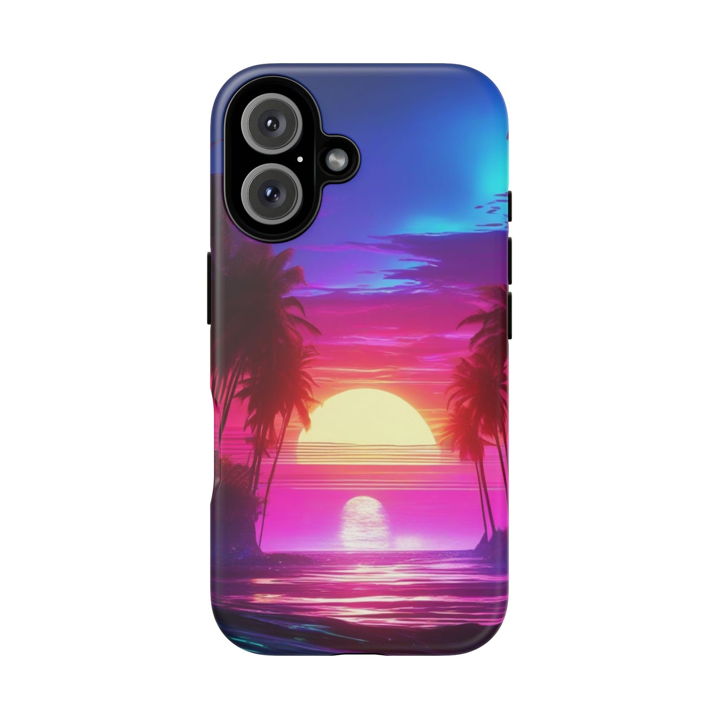iPhone Tough Case Phone Case for iPhone 14\15\16 – Dual Layer, Matte/Glossy Finish, Wireless Charging Compatible