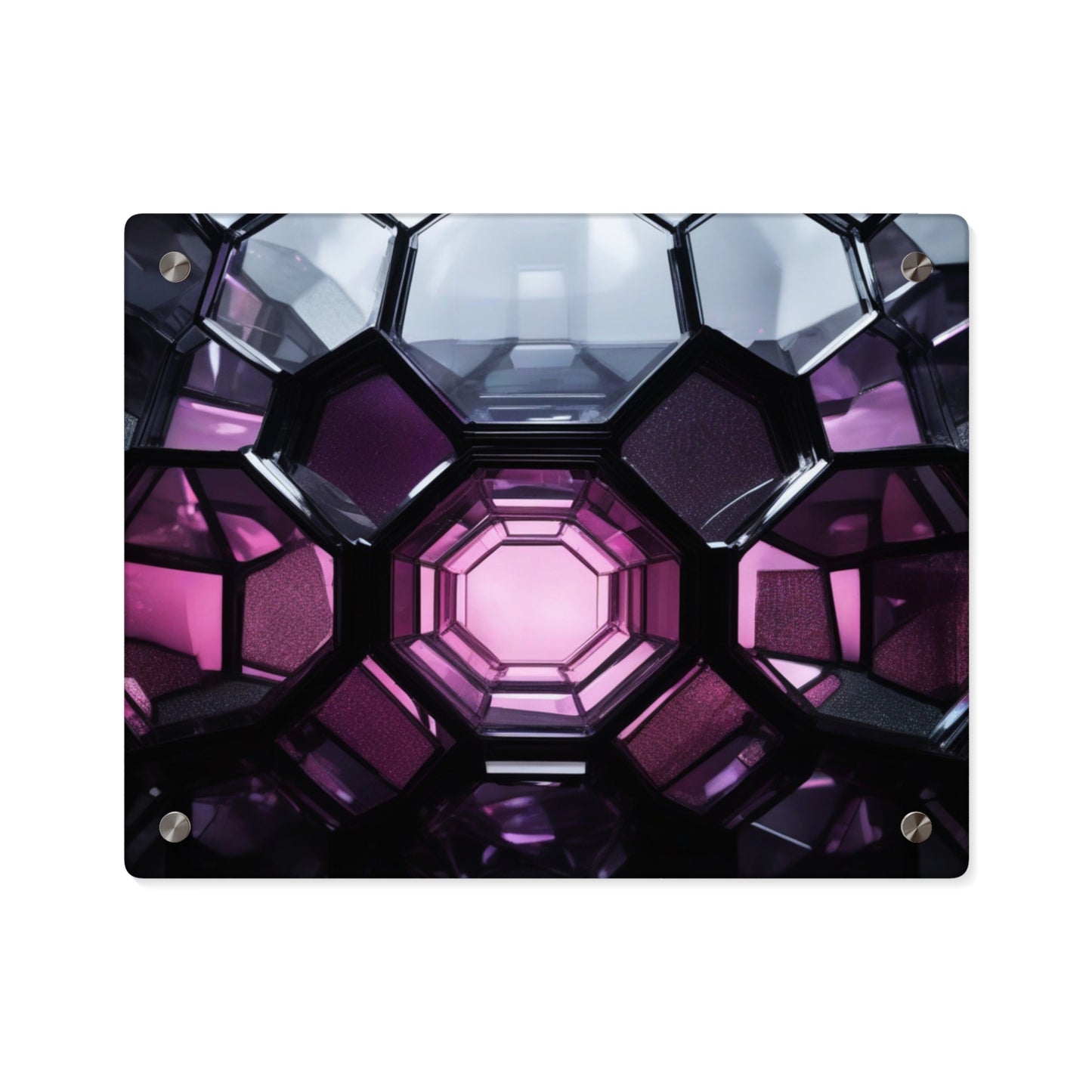 Modern Acrylic Wall Art Panels - Abstract Geometric Design, Home Décor, Wall Decoration, Unique Gift Idea, Artistic Wall Panels
